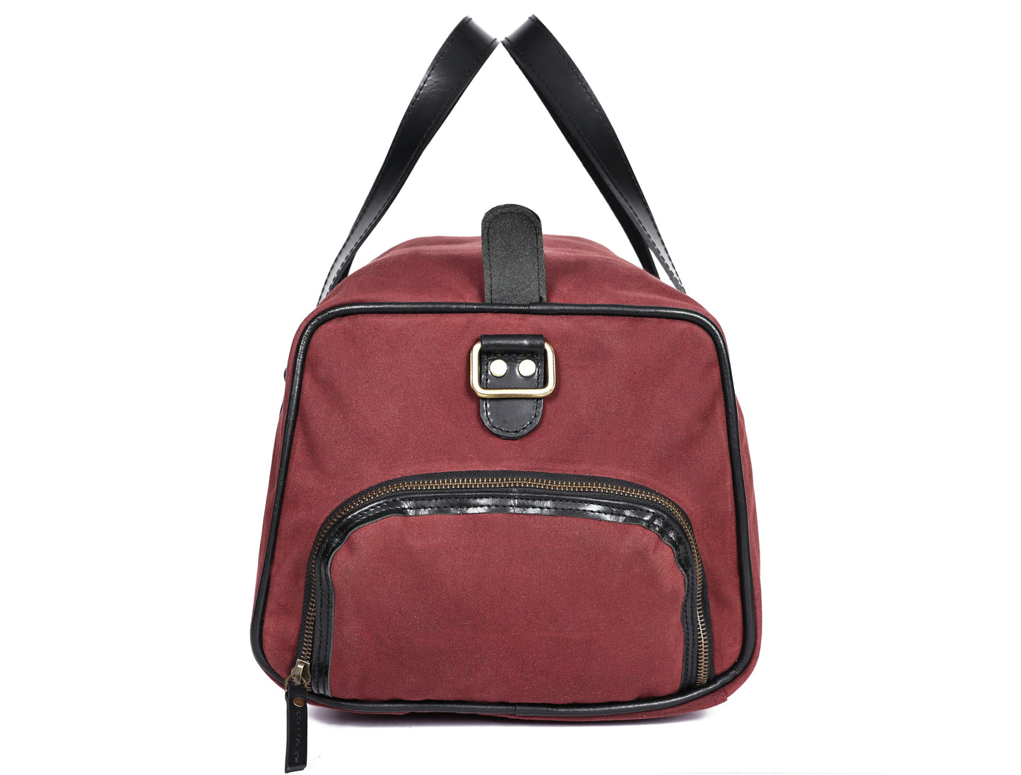 Premium Heavy-Duty Canvas Travel Duffel Bag with Shoe Compartment Weekender & Gym Bag