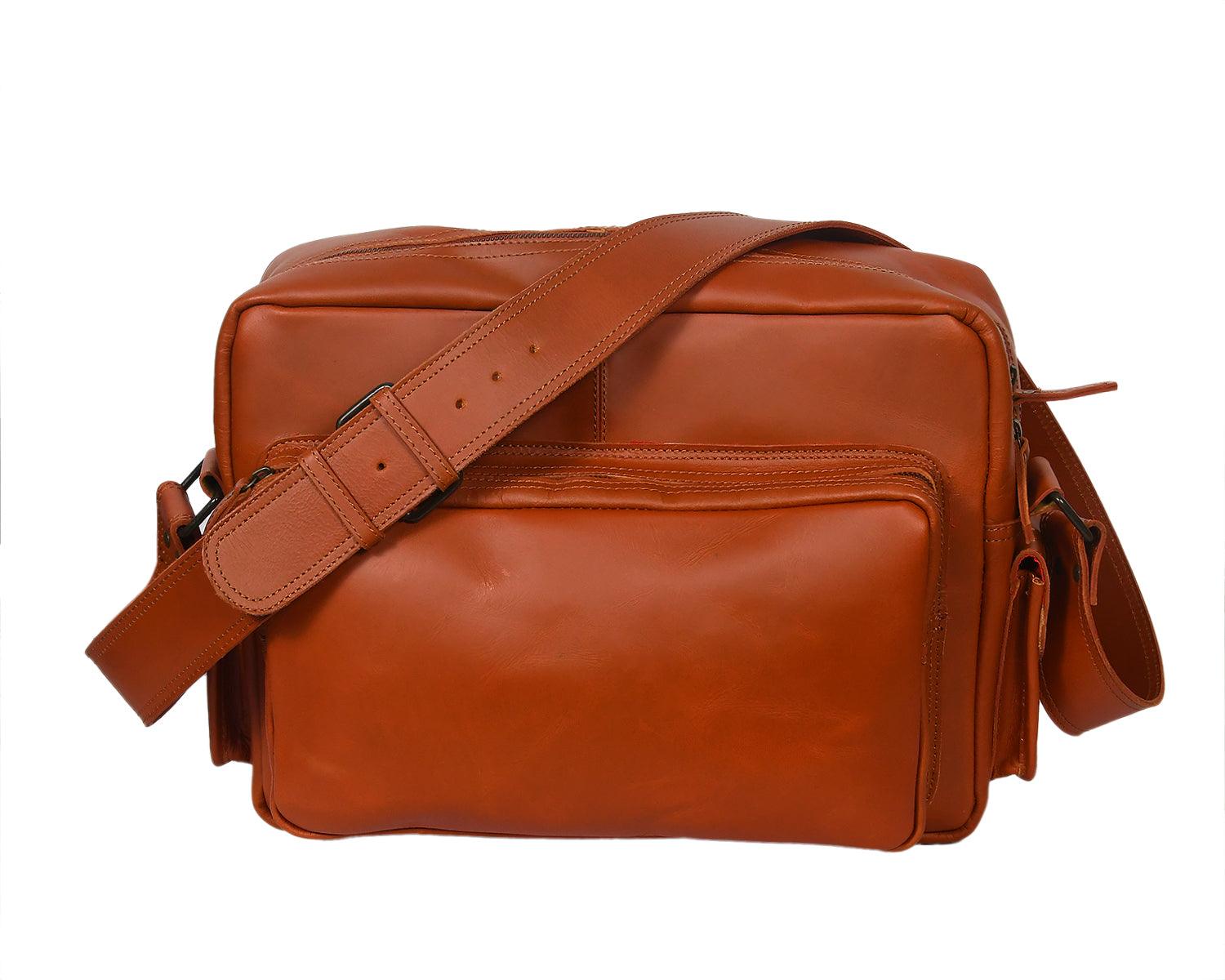 Celtic Leather Bag Messenger Bag Shoulder Bag Cross body Bag For