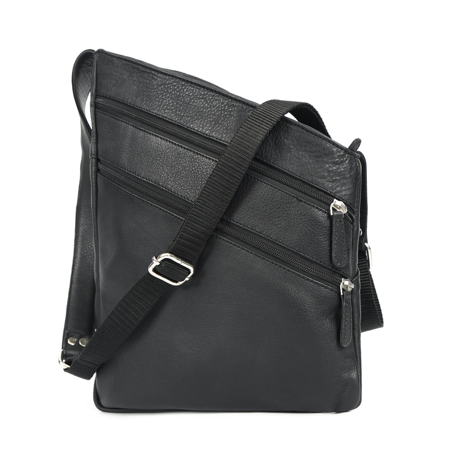 Leather Shopper One Handle Non-Detachable Sling Strap Crossbody Sling Bag