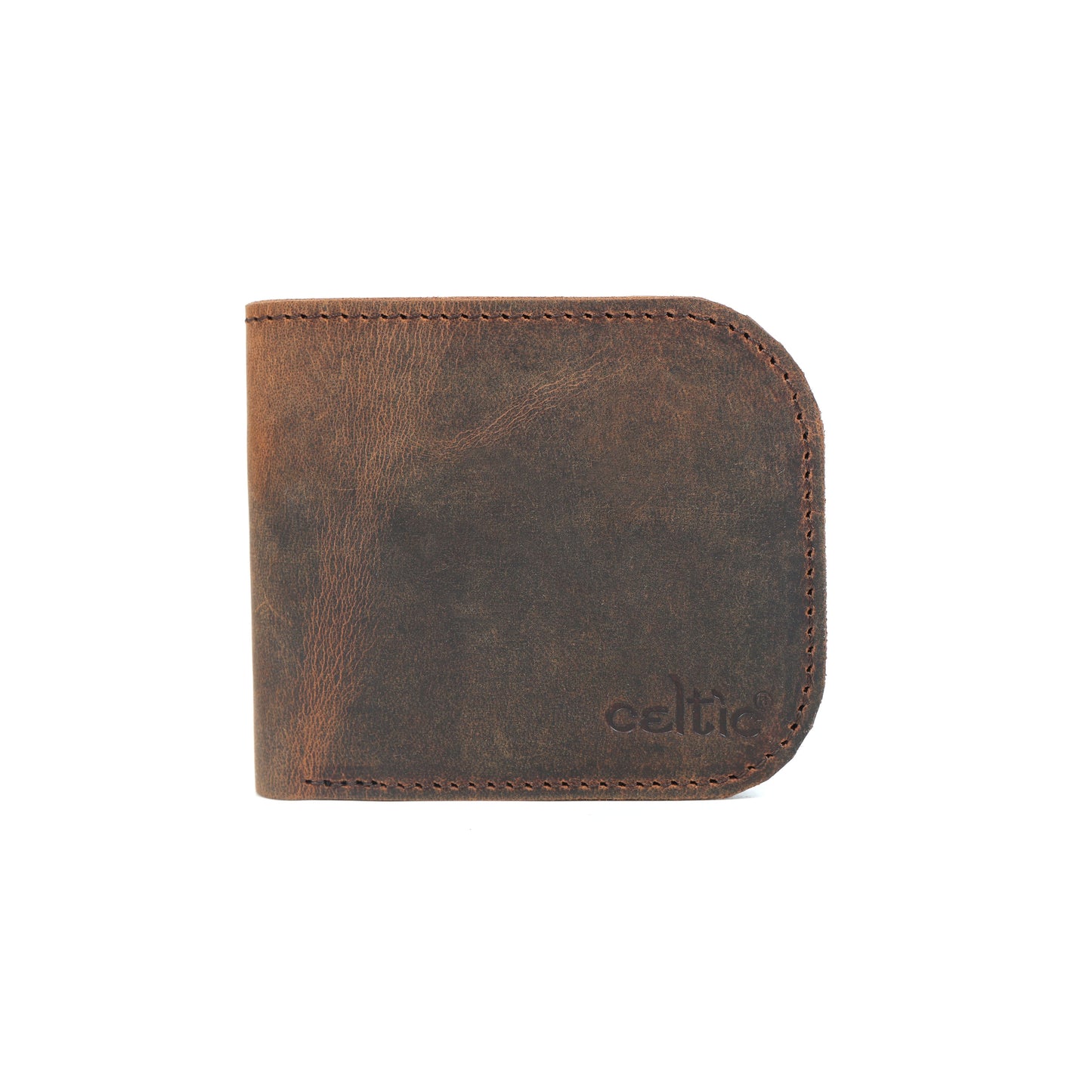 Dual-Tone Leather Wallet for Men – Bi-Fold Design Art-LA-1435
