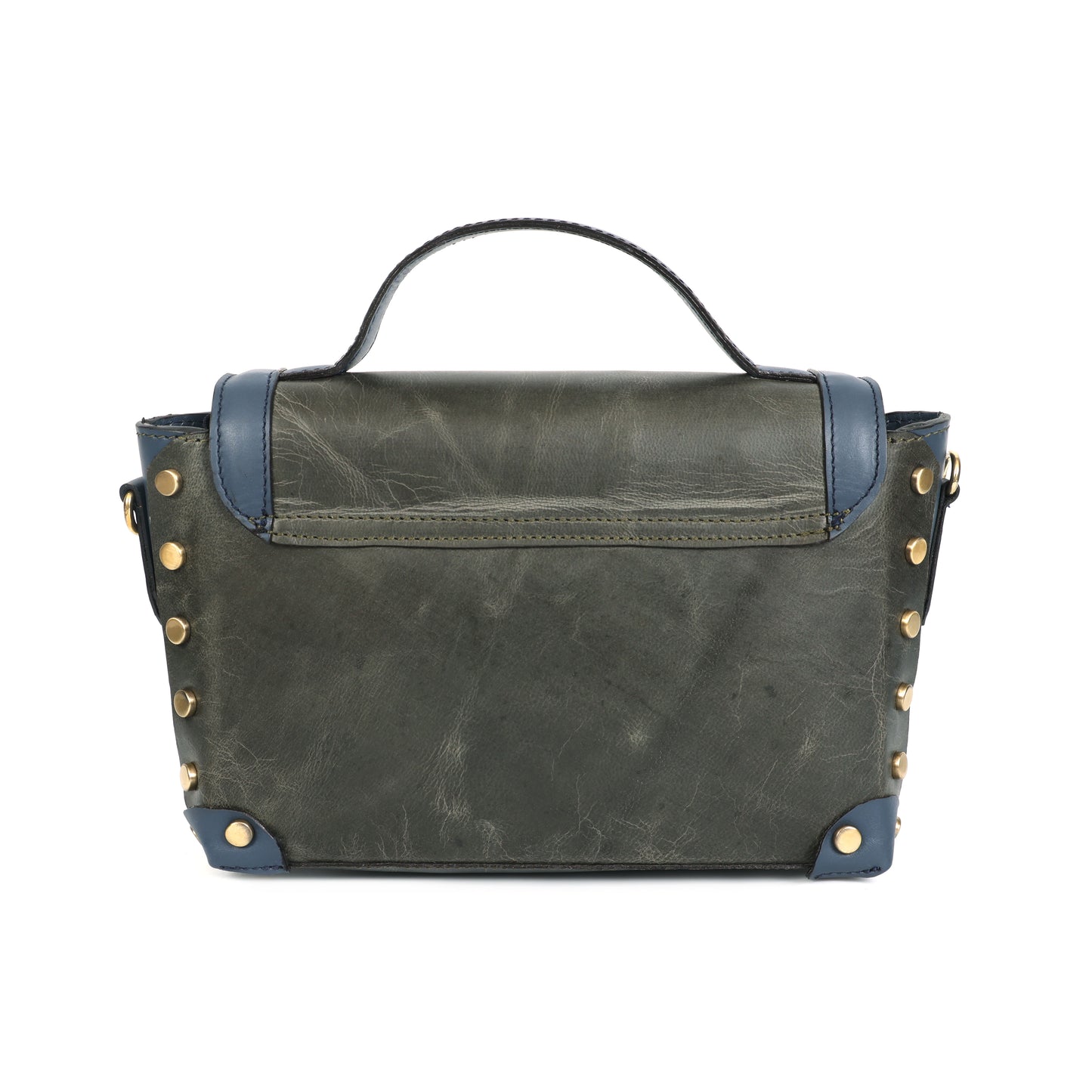 Premium Genuine Leather Crossbody HandBag with Top Handle, & Adjustable Strap