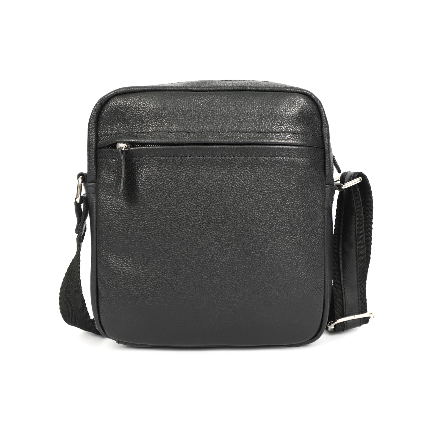 Sleek Black Crossbody Bag for Men and Women | Compact Everyday Travel Sling