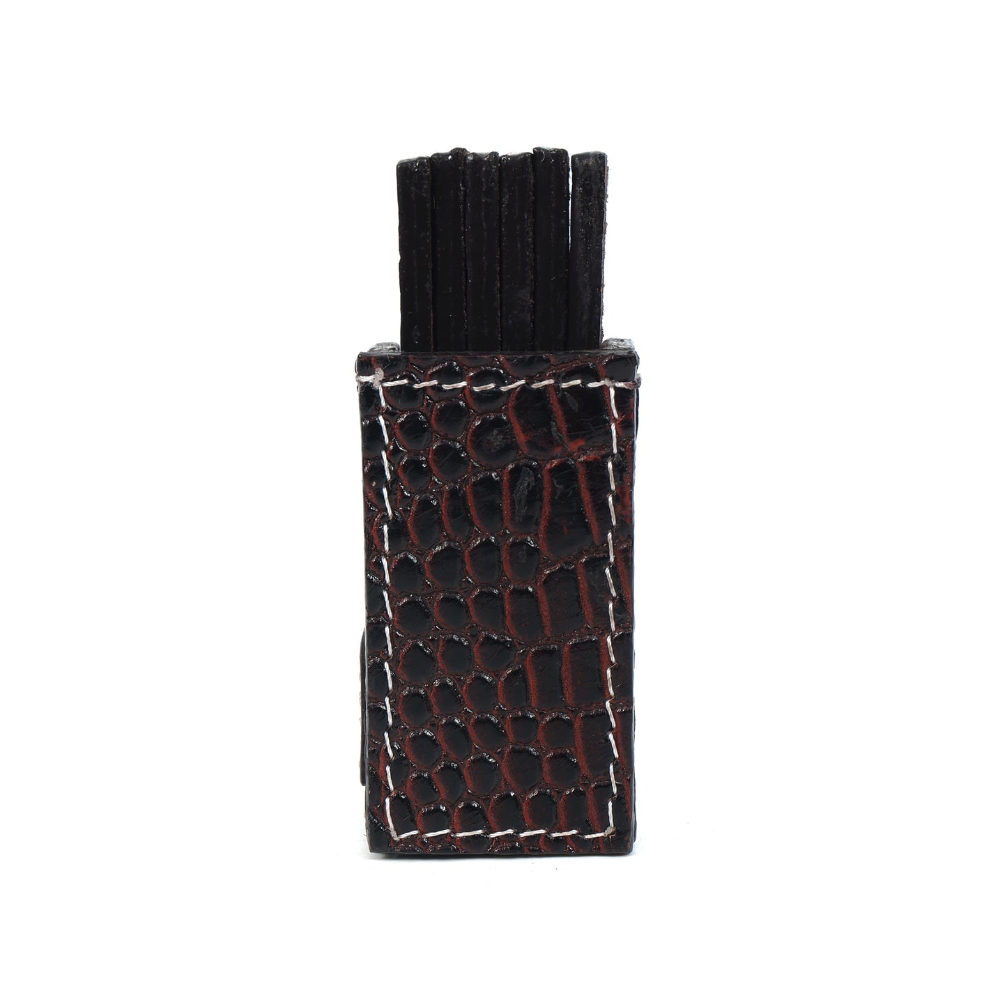 Premium Leather Square Coasters for Office Use  Stylish & Functional Desk Accessory, Art:-LC-02