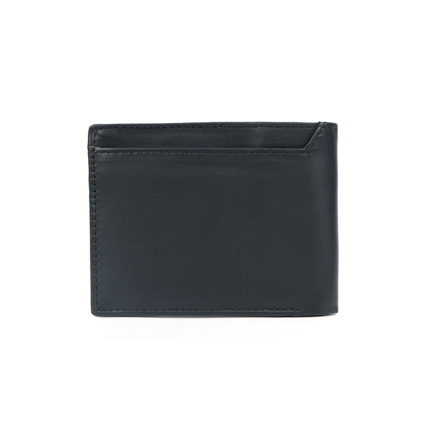 Men’s Black Bi-Fold Wallet with Visible Card Slots Art: LA-1436