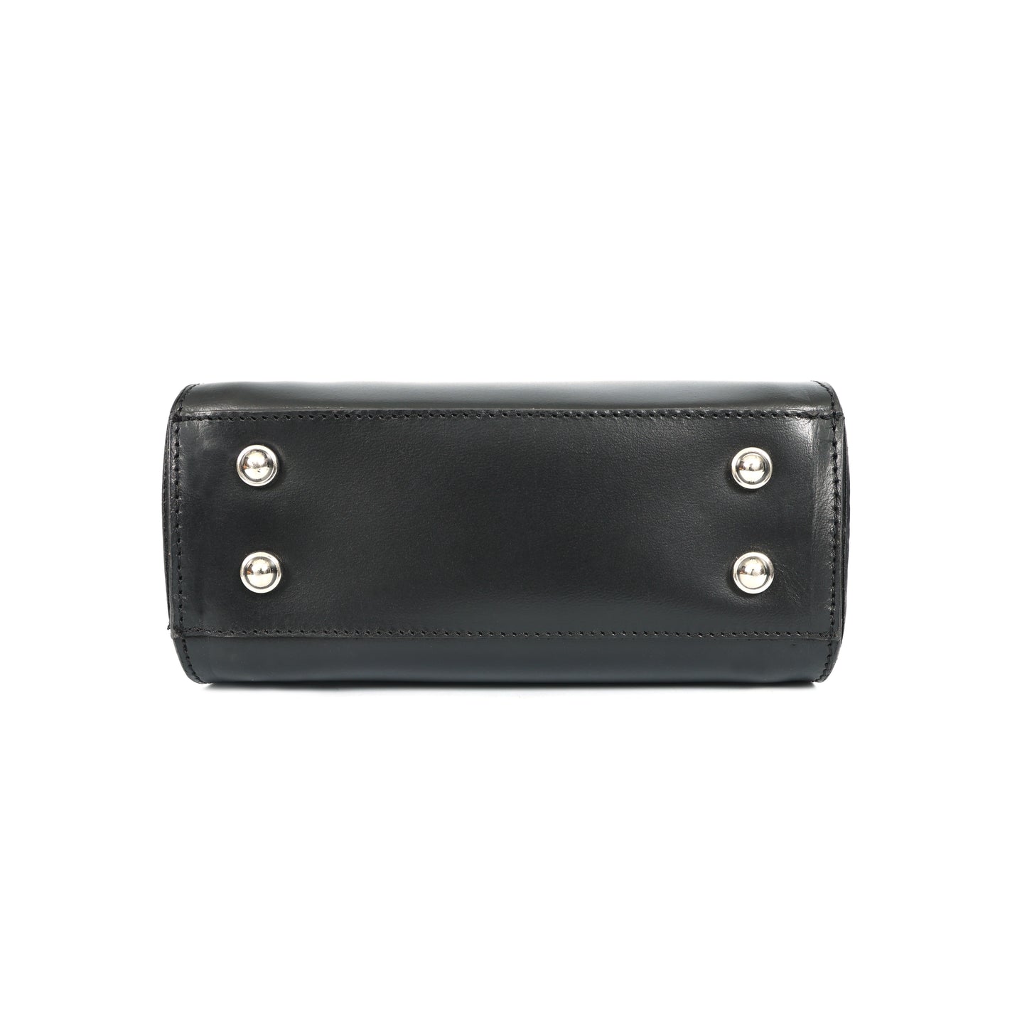 Premium Genuine Leather Handbag with Top Handle & Crossbody Strap