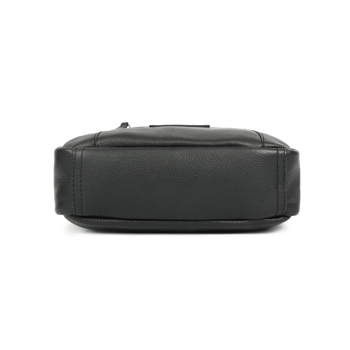 Sleek Black Crossbody Bag for Men and Women | Compact Everyday Travel Sling