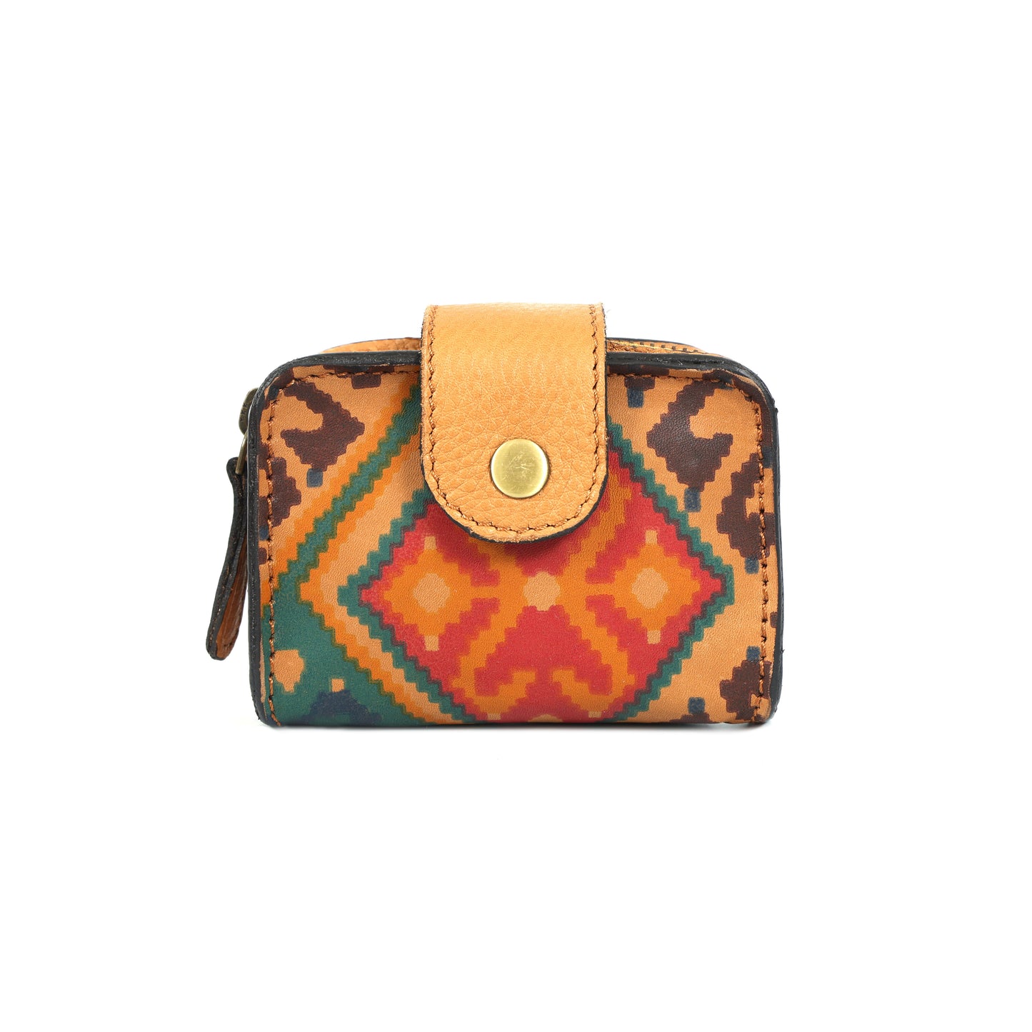 Premium Leather Ethnic 3-Piece Bag Set | Tote, Sling & Clutch