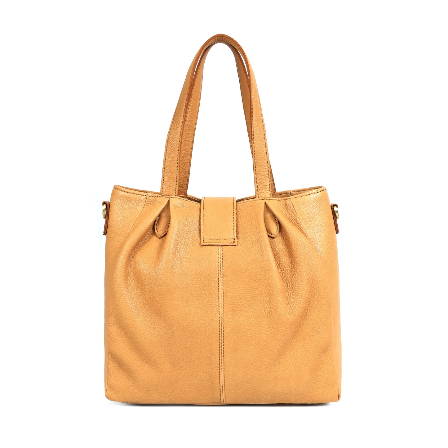 Stylish Tan Leather Handbag Combo Set | Premium Tote with Sling & Wallet