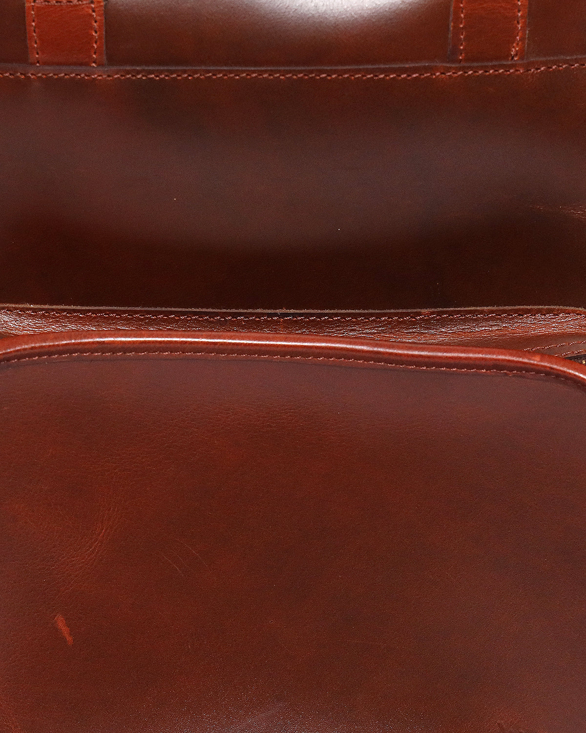 Premium Genuine Leather Backpack with Front Utility Pocket
