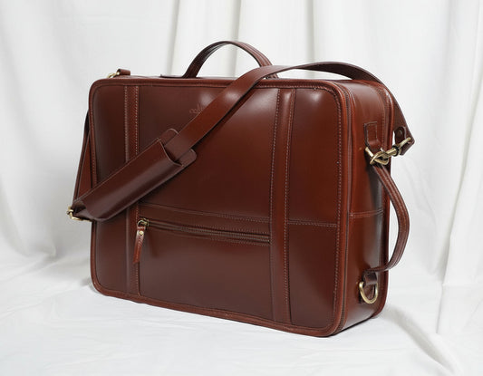 Brown Color Pure Leather Camera Bag with DSLR case for Professional use, Art: BG-1465