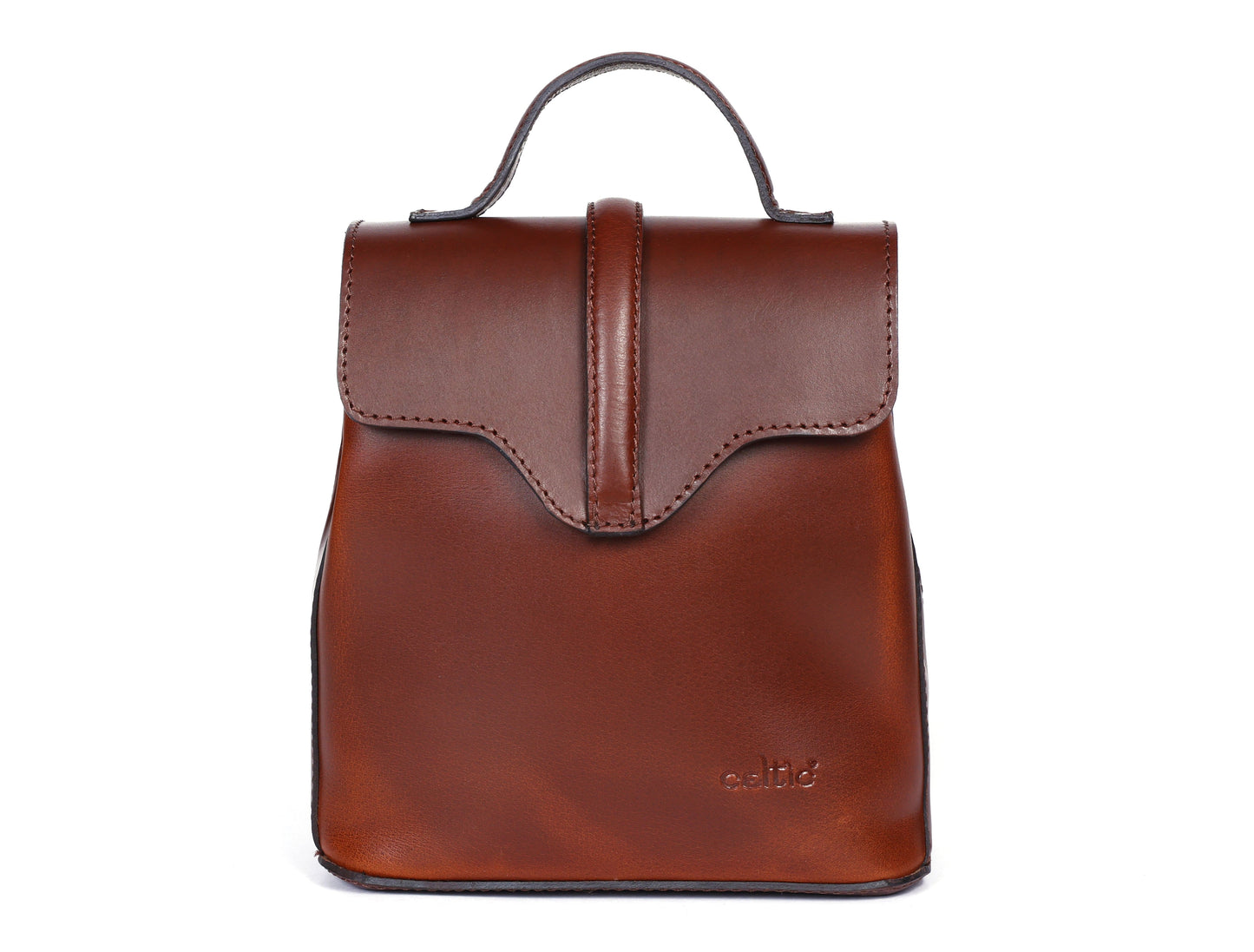 Chic Brown Small Backpack: Elevate Your Style with Fashion and Functionality.  Art: BG-1579