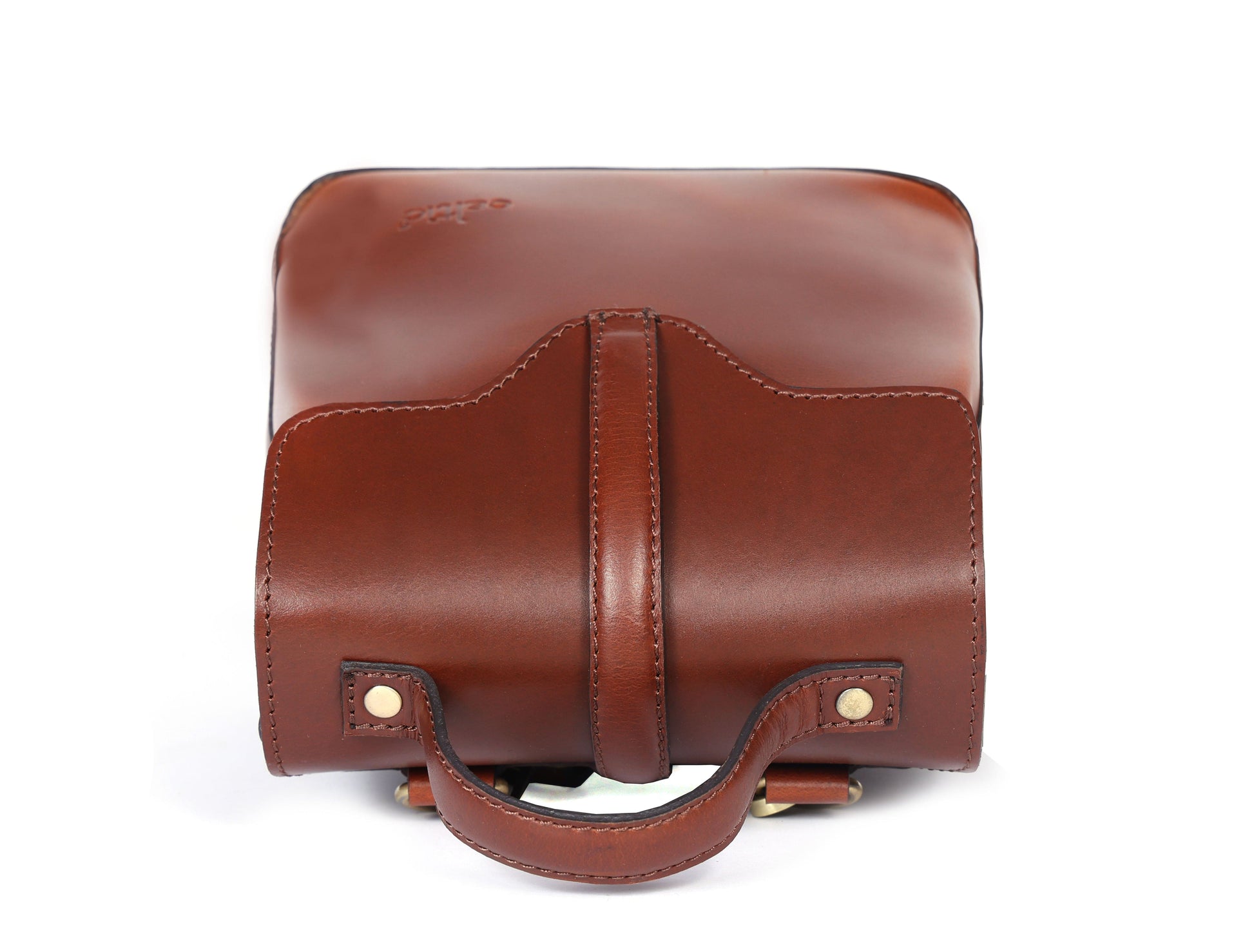 Chic Brown Small Backpack: Elevate Your Style with Fashion and Functionality.  Art: BG-1579