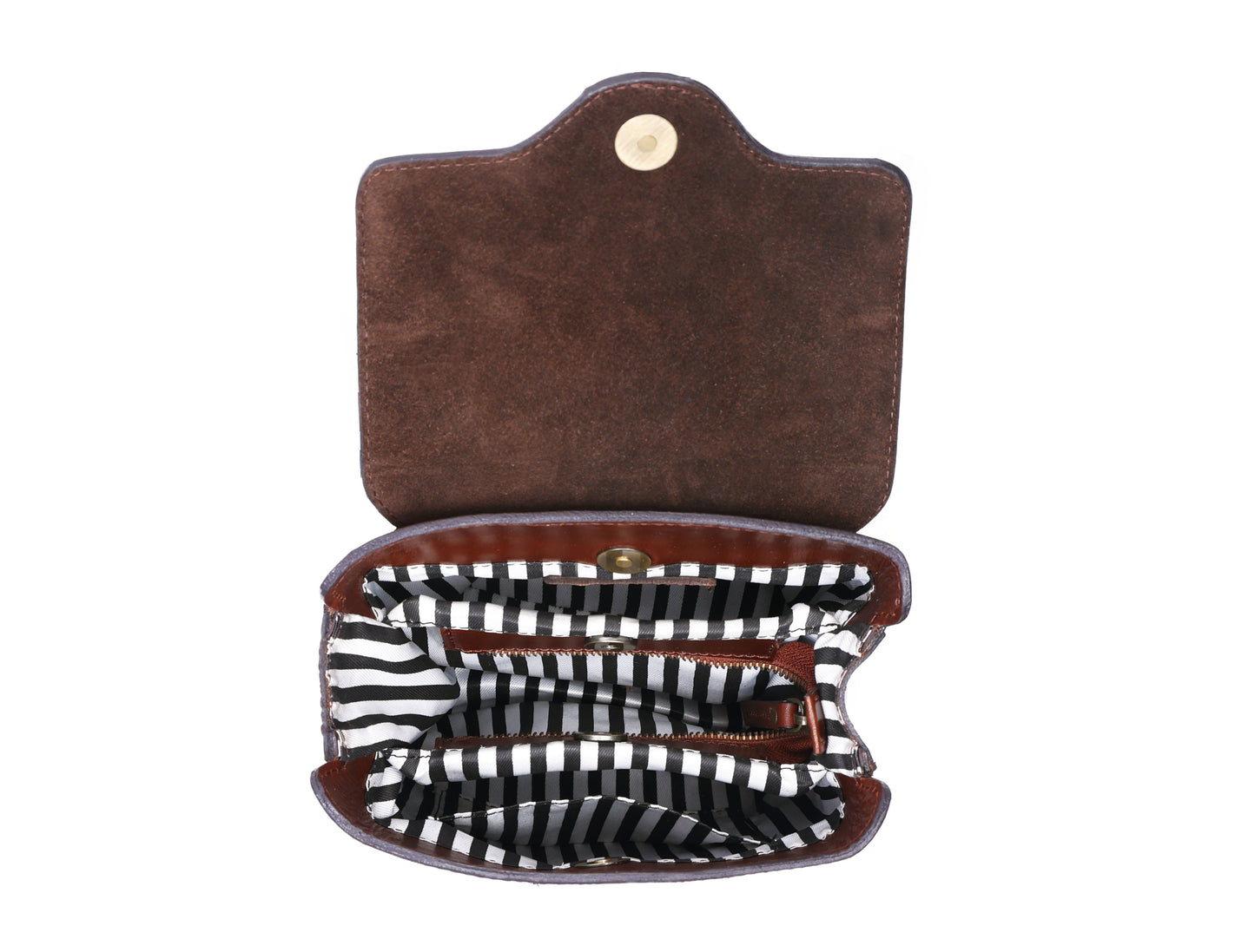Chic Brown Small Backpack: Elevate Your Style with Fashion and Functionality.  Art: BG-1579
