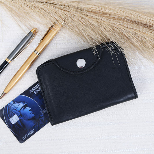 Premium Leather Cardholder – Slim, Stylish & Durable Wallet for Men & Women.LA-1416