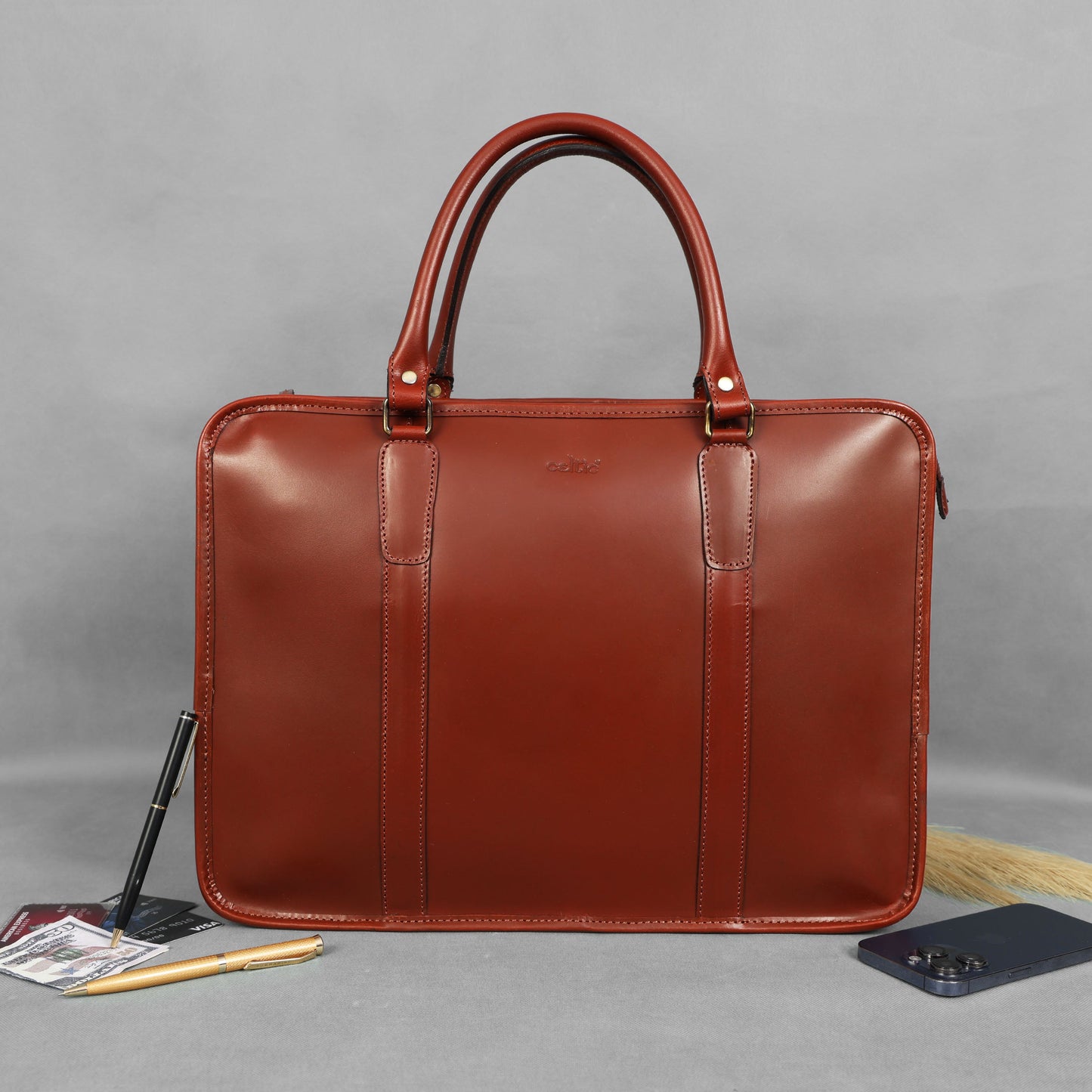Premium Laptop Bag with Detachable Sling  Stylish and Travel-Ready.BG-1622