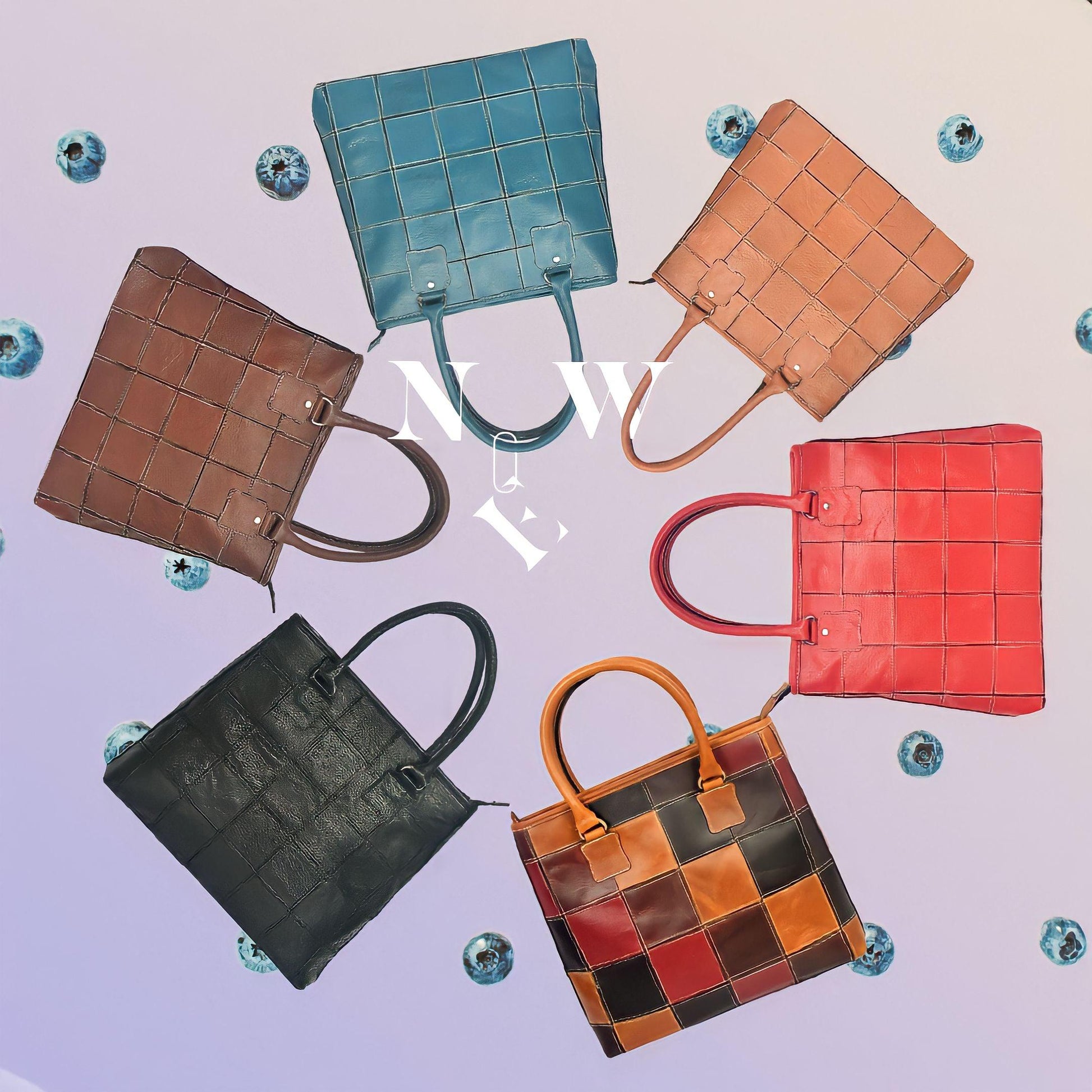  Leather Tote Bag - INDIA