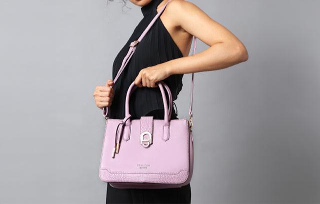 Elegant Synthetic Mauve Bag for Women  Stylish & Versatile Handbag,ART:-DK-2005