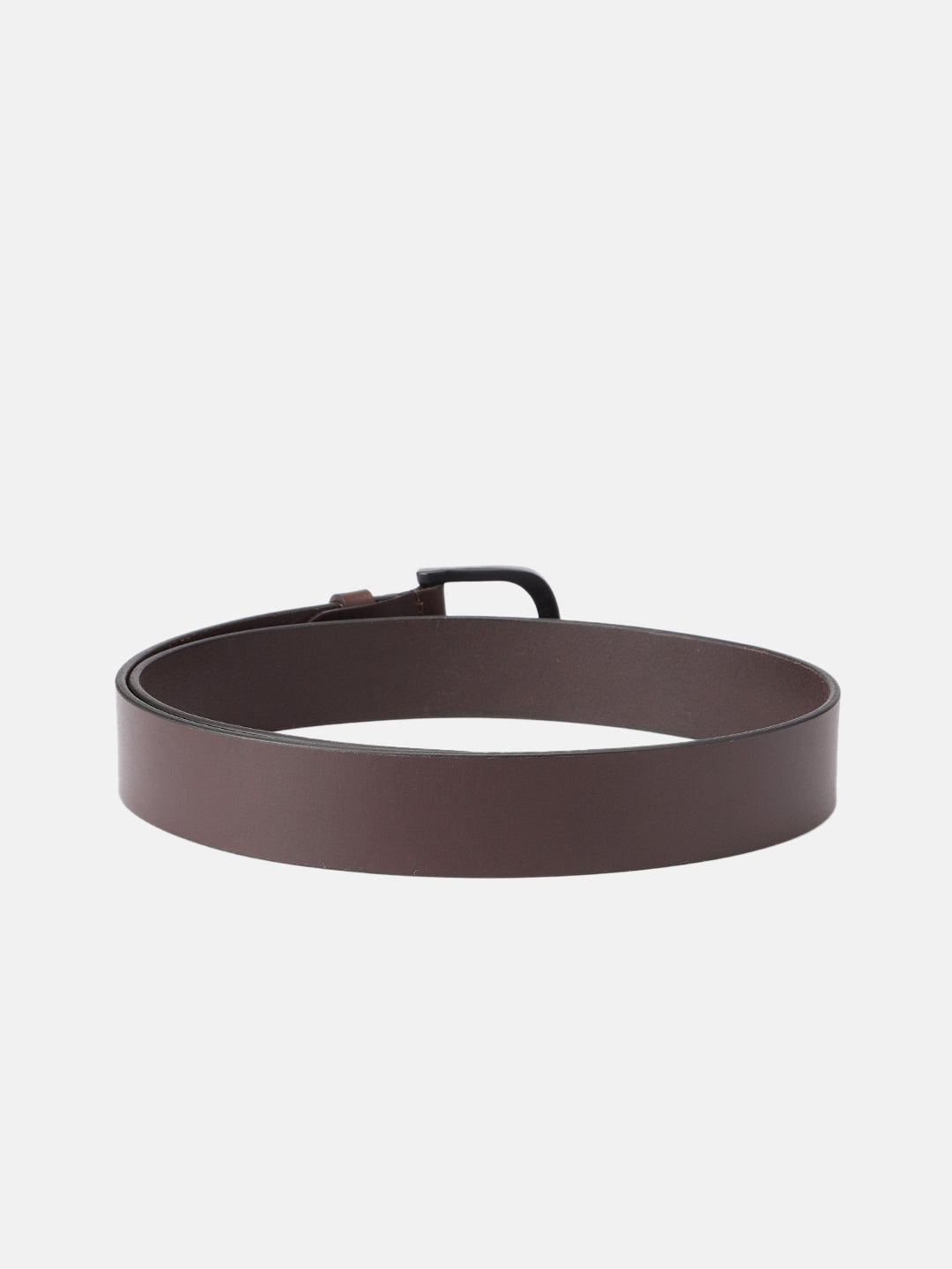 Genuine Leather Black Waist Accessory Durable Metal Buckle Formal Casual Wear