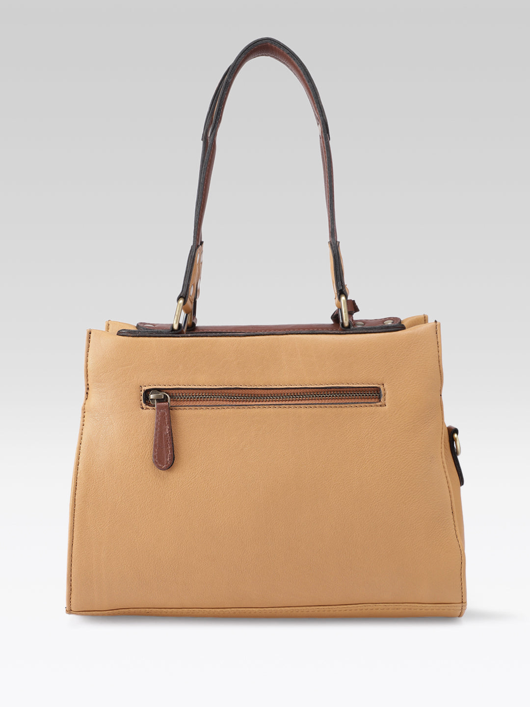 Premium Genuine Textured leather Handbag with inner pockets
