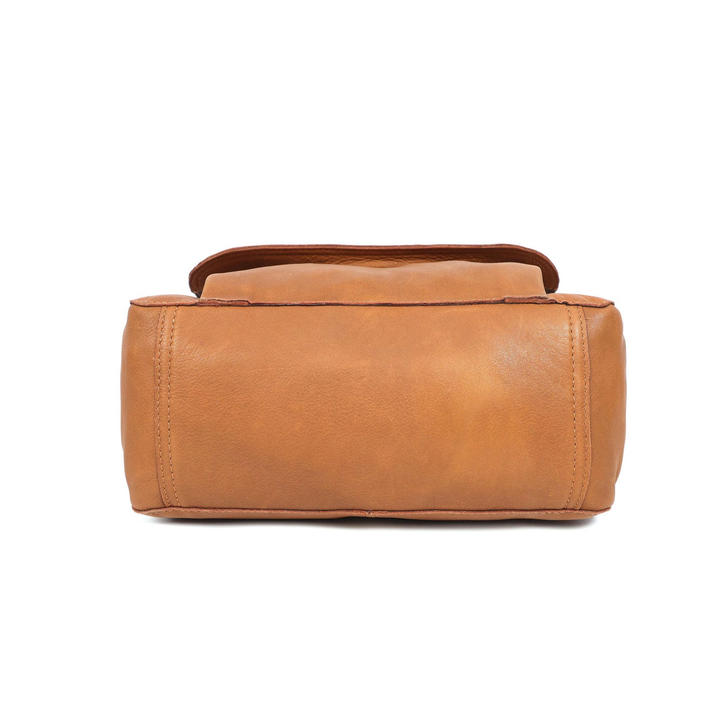 Elegant Soft Tan Leather Backpack  Stylish, Versatile, and Organized  ART:- BG-1638