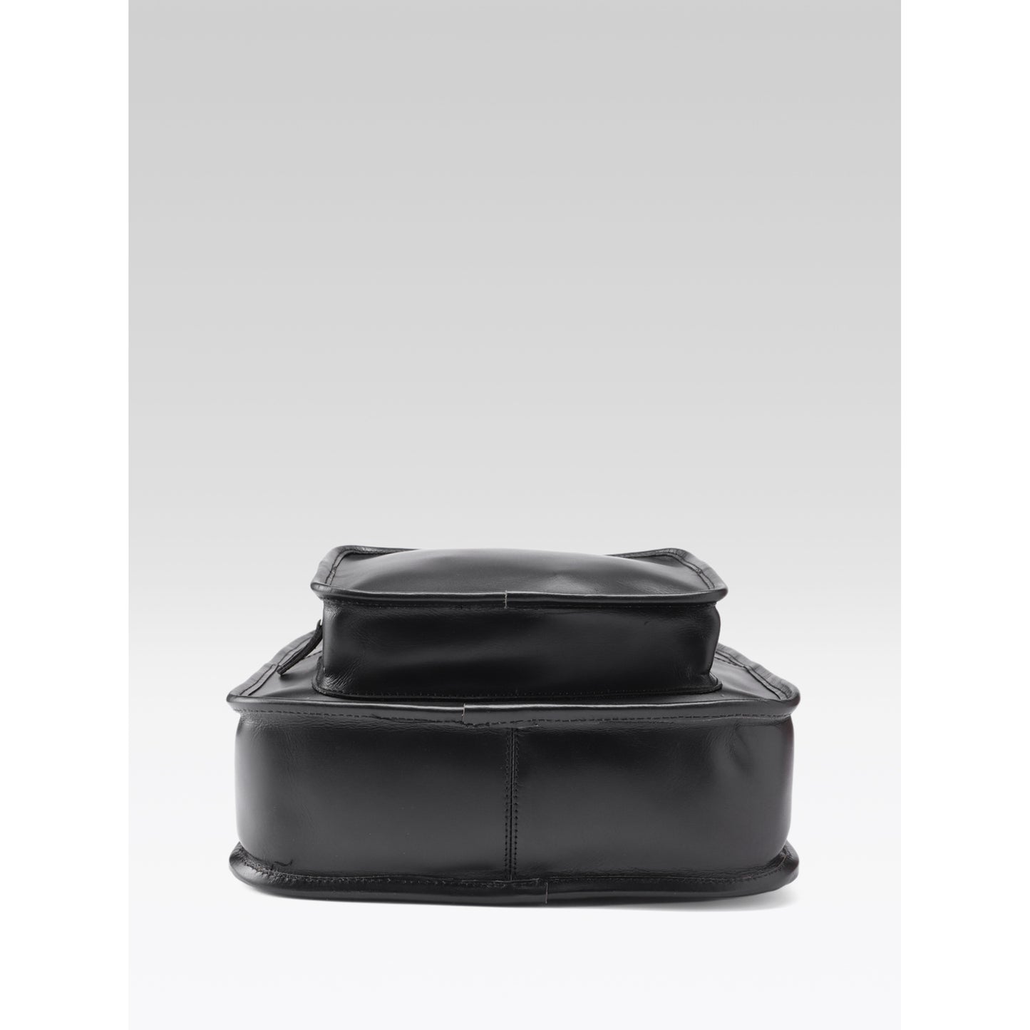 Premium Genuine Leather Backpack with Front Utility Pocket