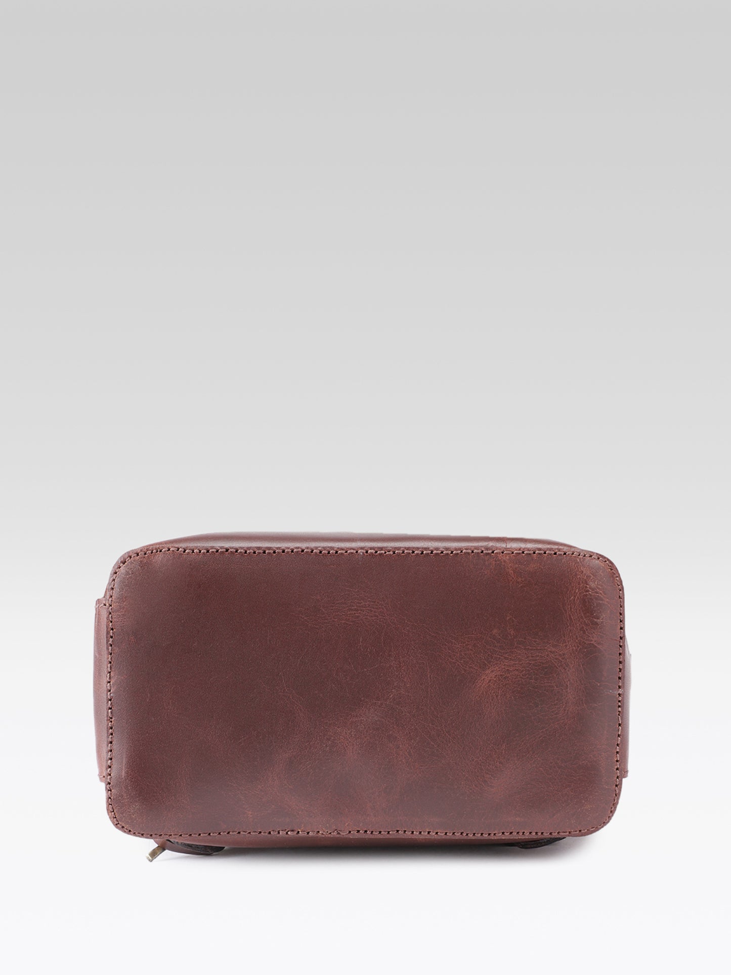 Premium Genuine Leather Mini Backpack for Women with Flap Closure