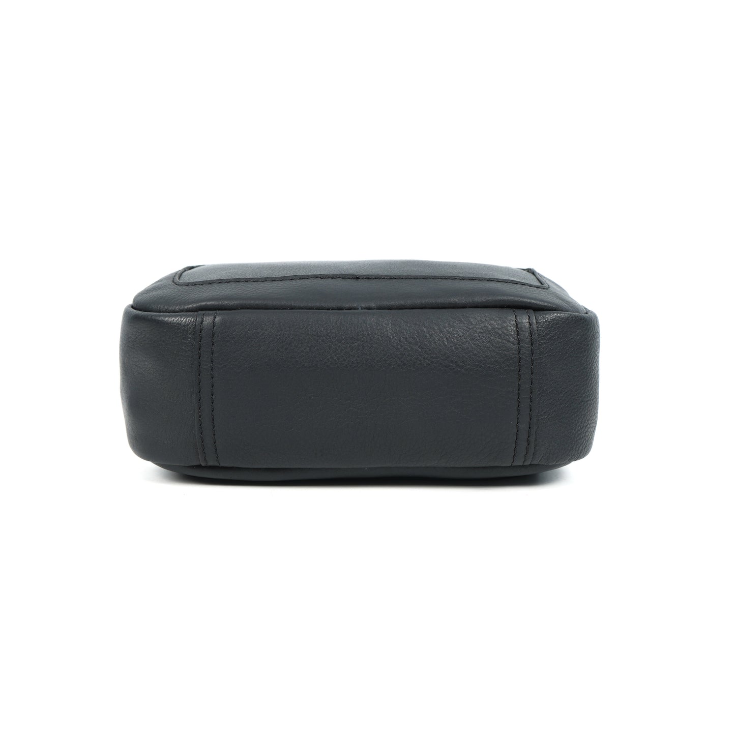 Black Leather Sling Bag – Premium Patterned Bag for Stylish Outings ART: BG-1642