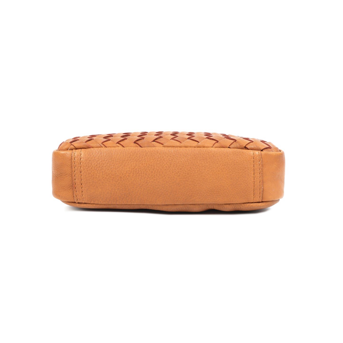 Tan Premium Leather Sling Bag – Trending Compact Bag for Daily Use ART: BG-1641