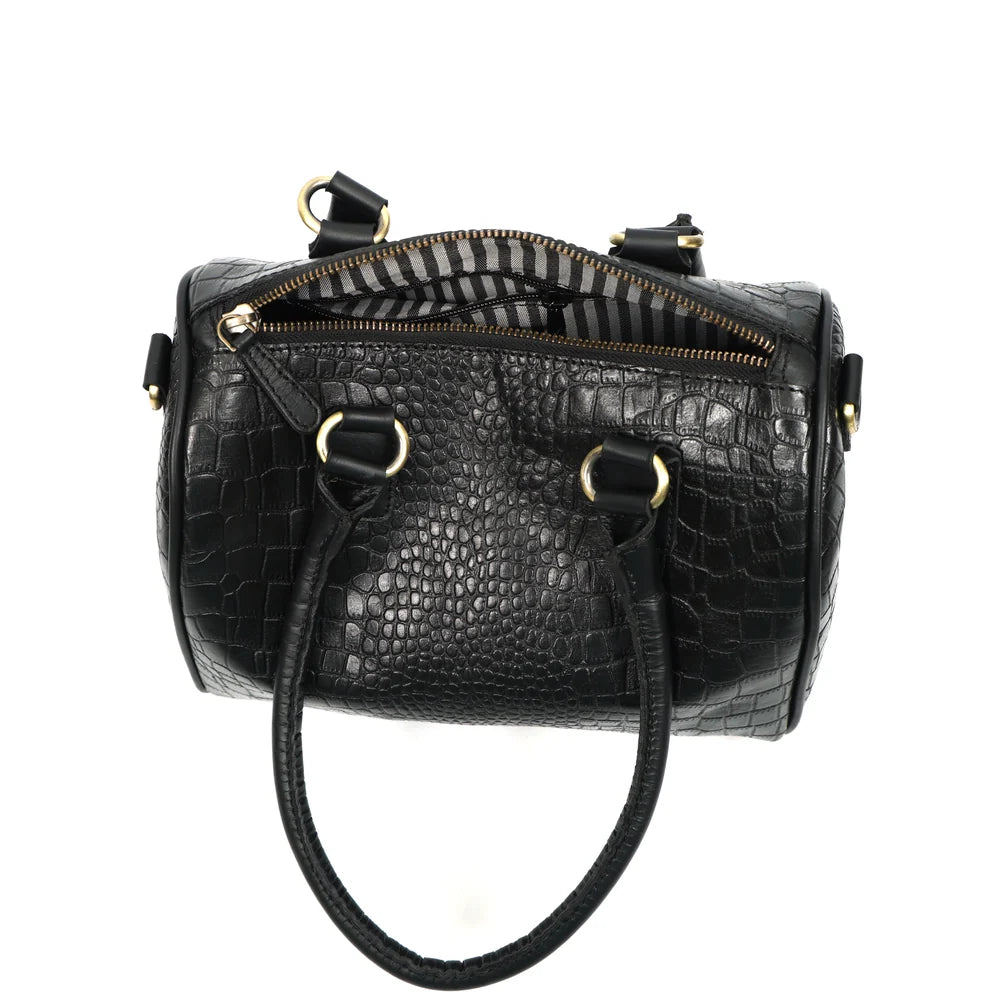 Premium Croc Pattern Leather Women's 4-in-1 Handbag Set (Tote, Shoulder, Sling & clutch)