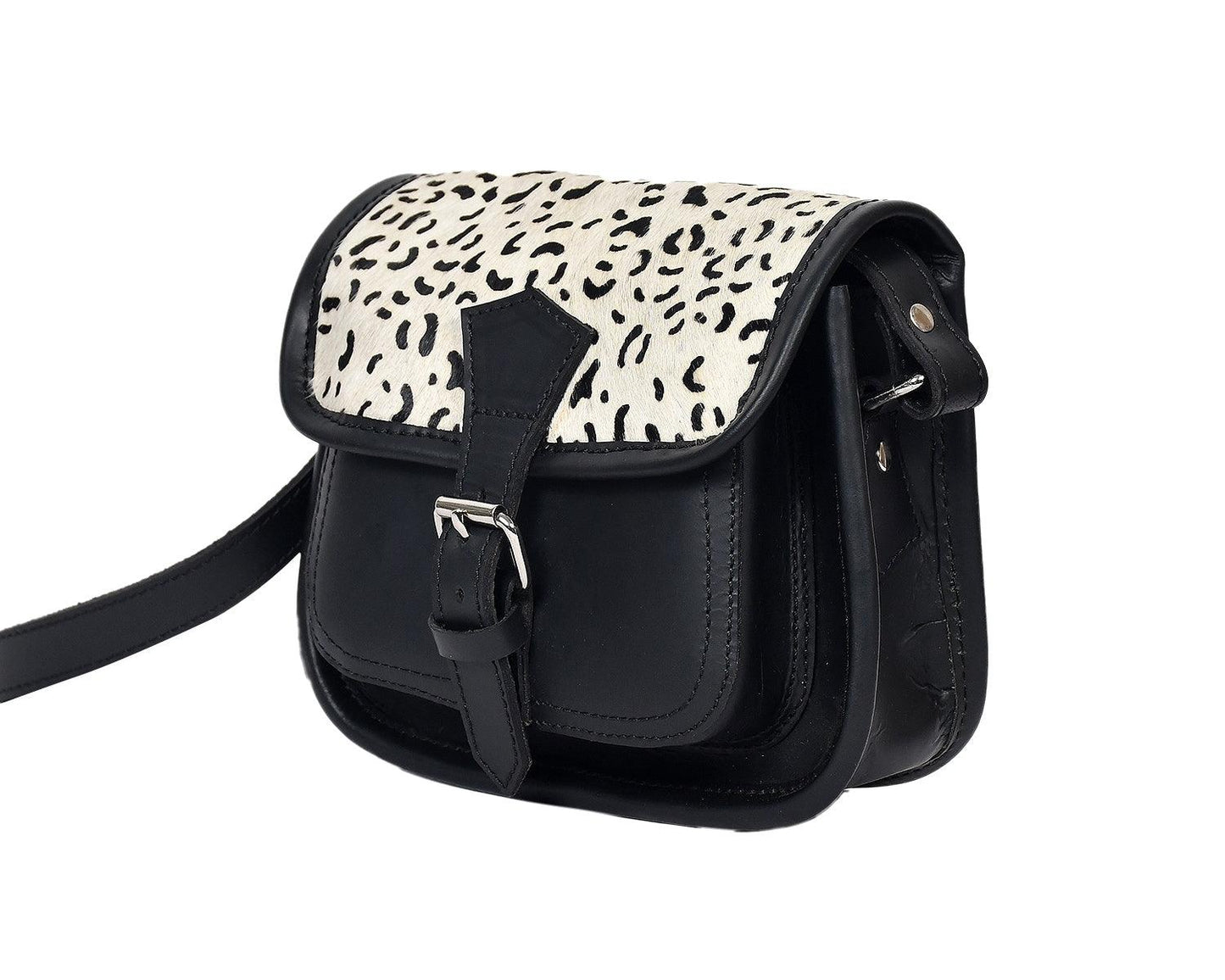  Black Premium Leather Bag | Trending Sling Bag - INDIA