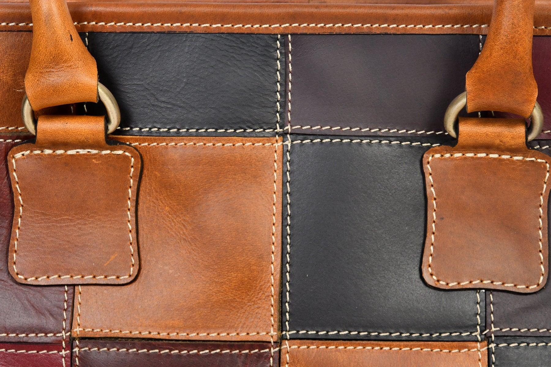  Leather Tote Bag - INDIA