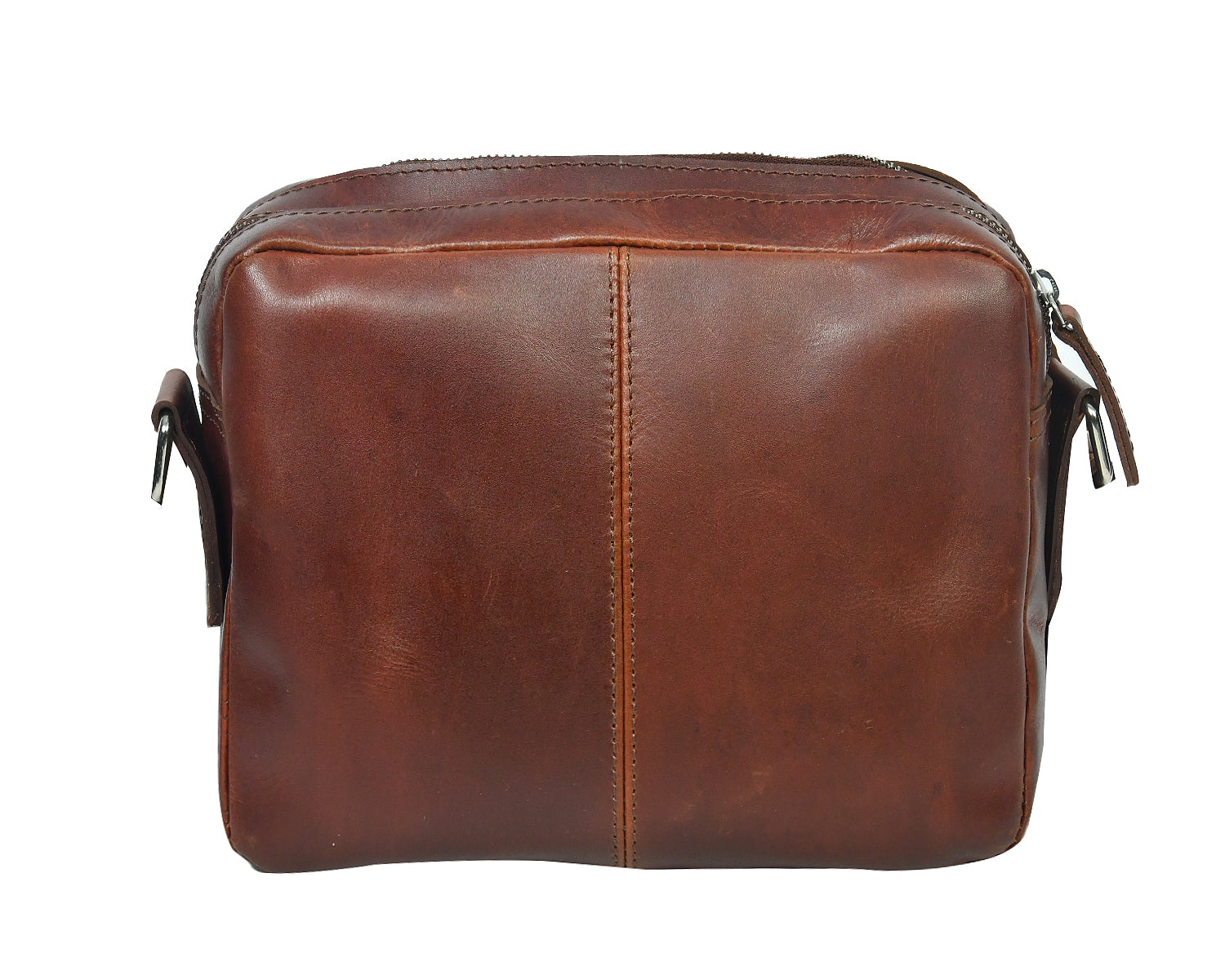  premium Elegant Brown Leather Cross Body - INDIA