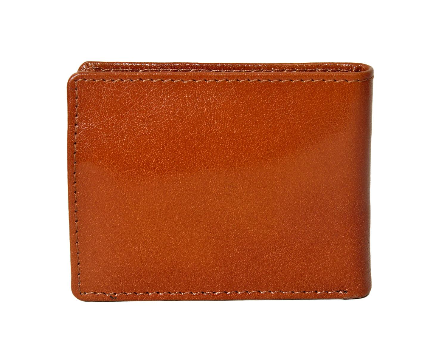  Tan Color Pure Leather Wallet For Men - INDIA
