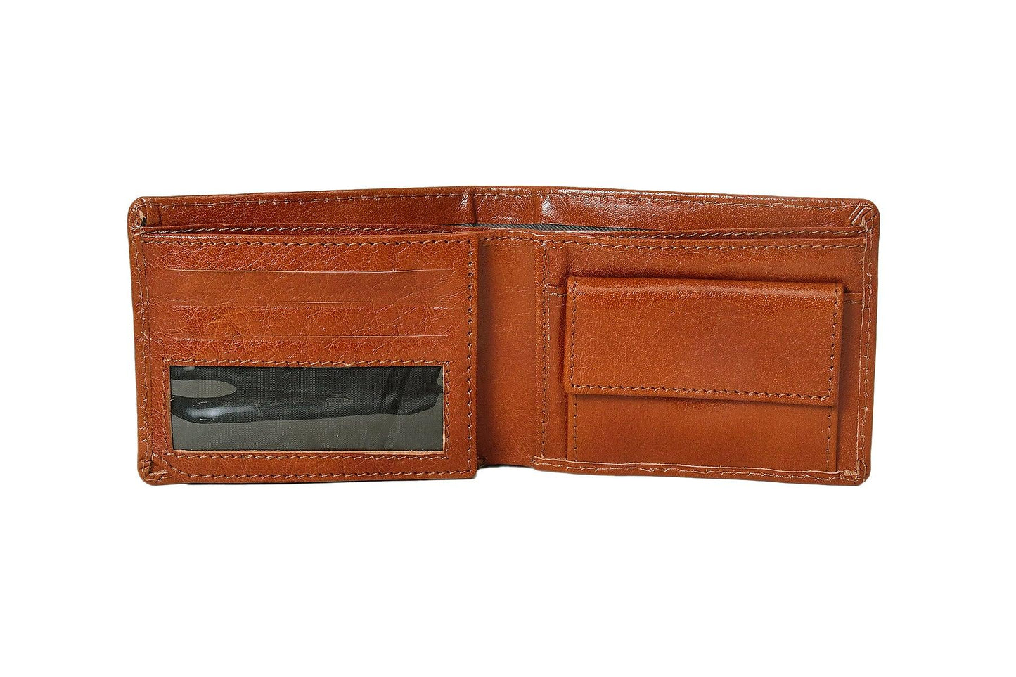  Tan Color Pure Leather Wallet For Men - INDIA
