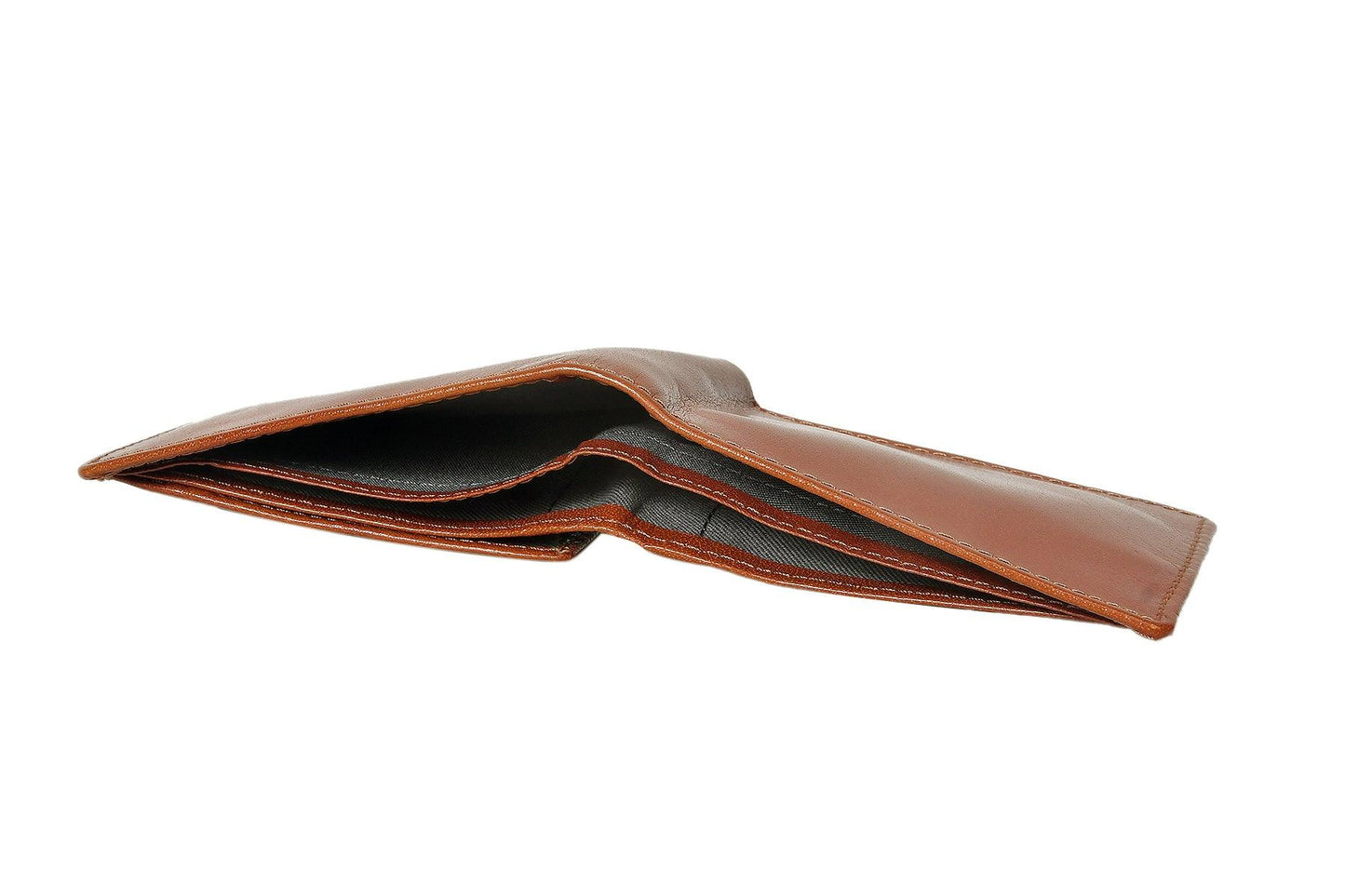  Tan Color Pure Leather Wallet For Men - INDIA