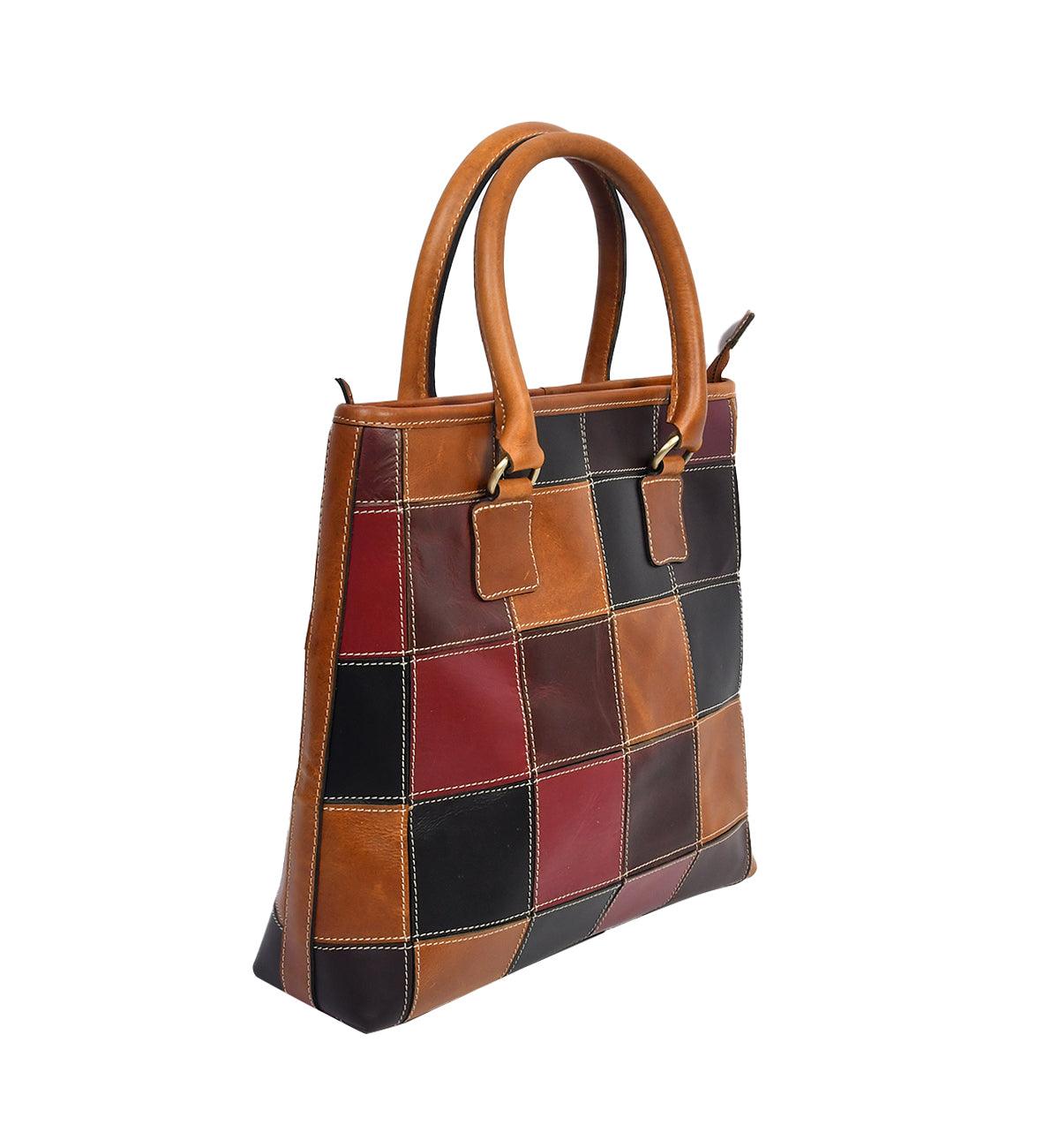  Leather Tote Bag - INDIA