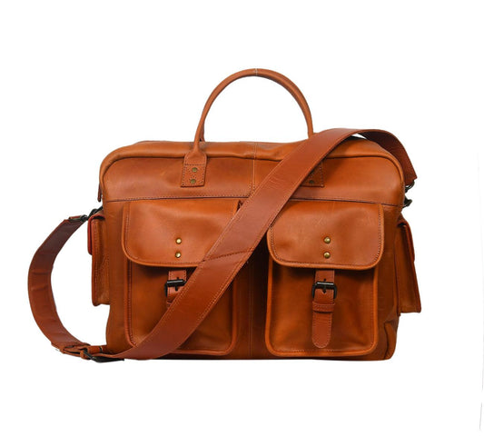  Messenger Leather Bag |Shoulder Cross body | Travel Bag For Women - INDIA