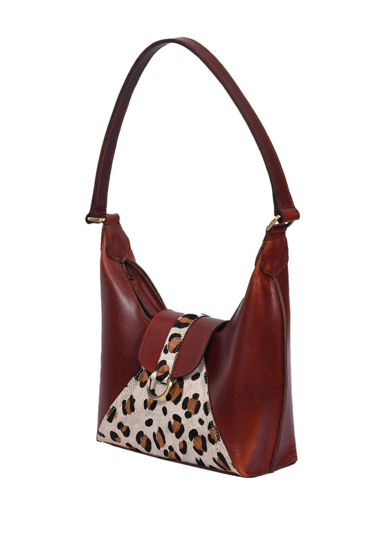 Brown Leather Shoulder Bag - The Perfect Blend of Style and Functionality. - CELTICINDIA