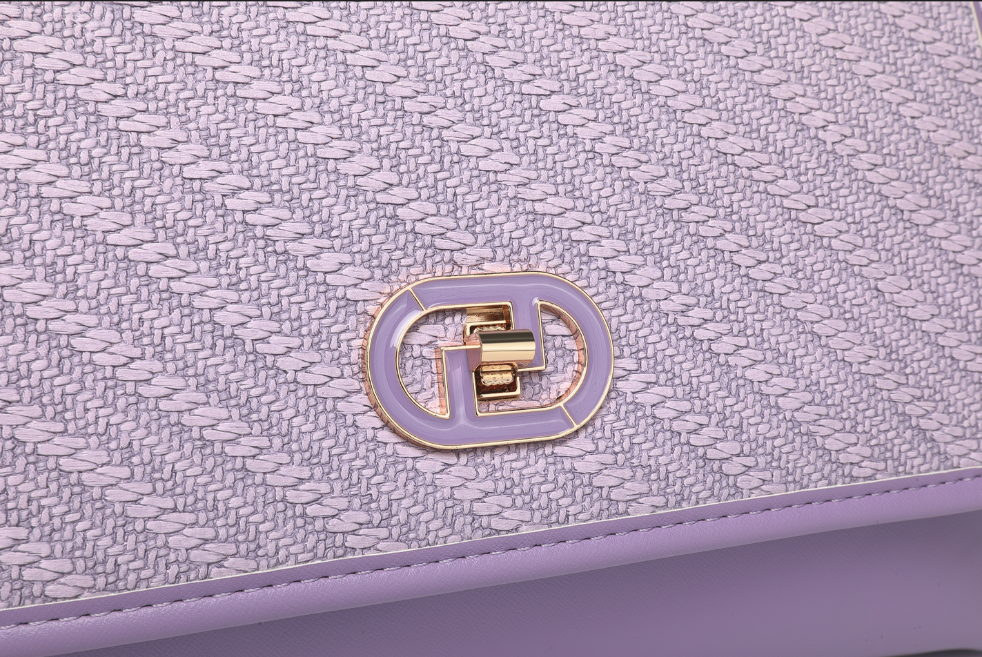 Elegant Synthetic Purple Bag  Stylish & Durable Handbag for Every Occasion, ART:-DK-2001