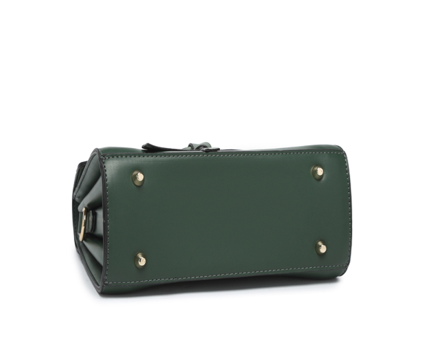 Stylish Synthetic Green & White Bag  Trendy, Durable & Fashionable Handbag, ART:-DK-2008