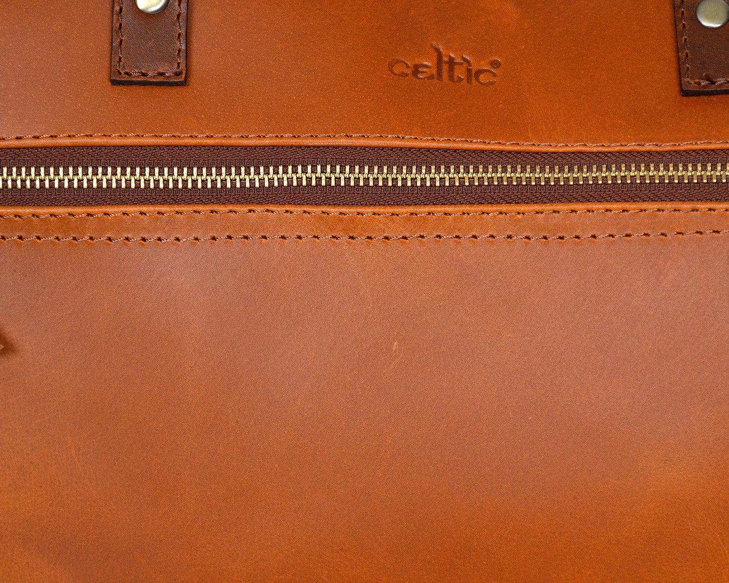  Premium Premium Leather Laptop Bag For Office And To Carry Your Full Size Laptop anywhere Safely. - INDIA