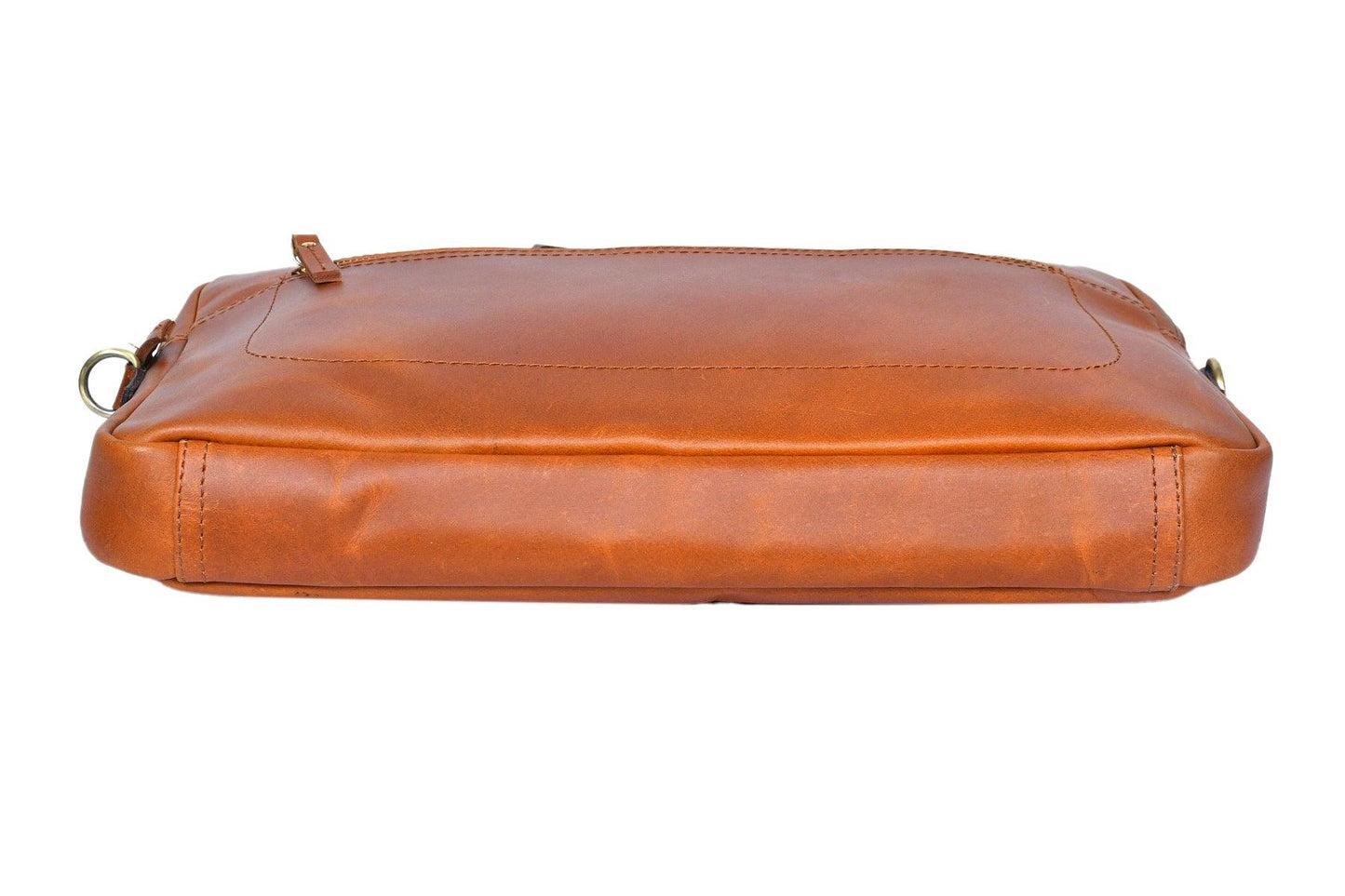  Premium Premium Leather Laptop Bag For Office And To Carry Your Full Size Laptop anywhere Safely. - INDIA