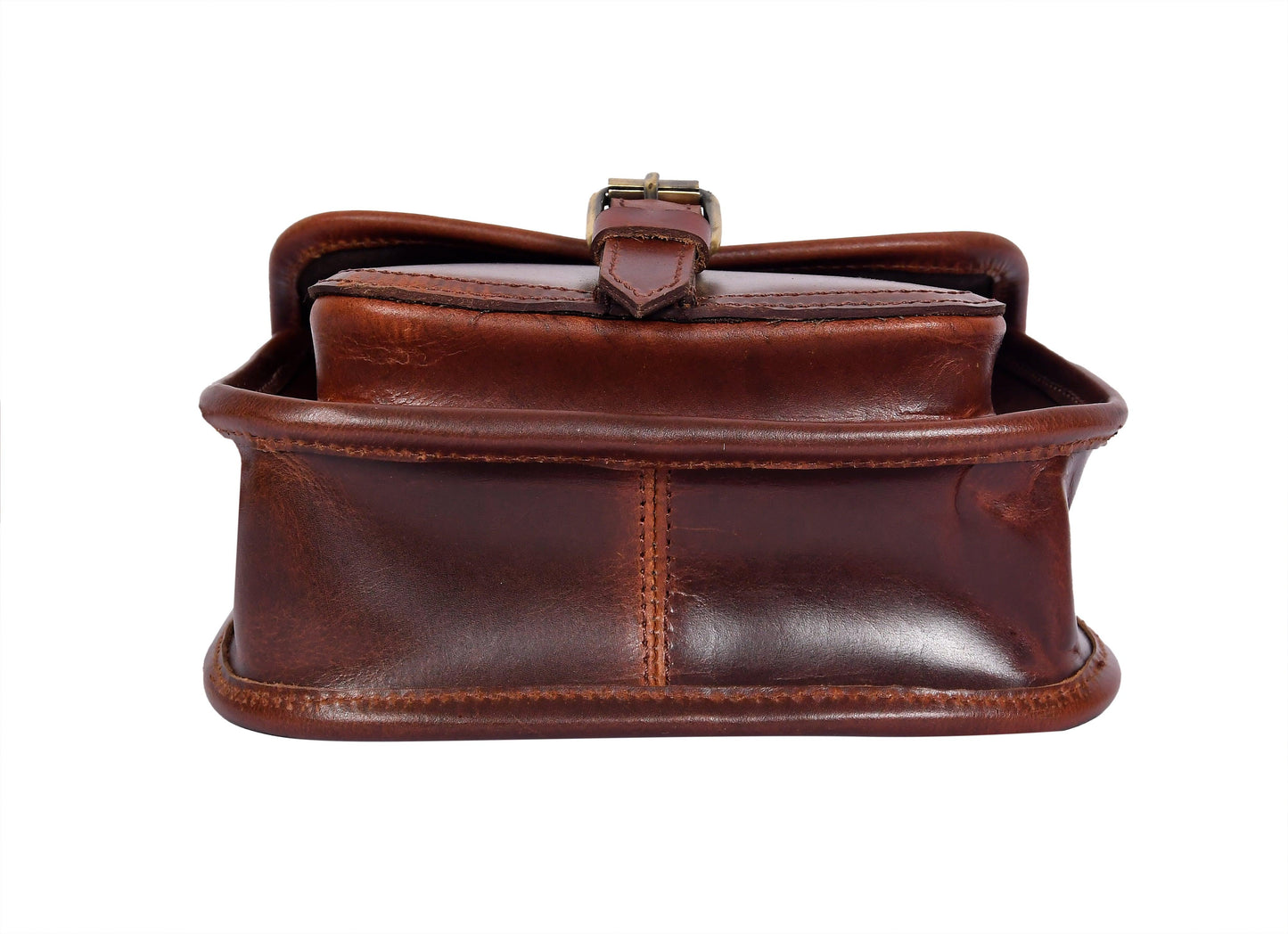  Leather Shoulder Bag For Women's & Girls Medium Size Leather Bag - INDIA