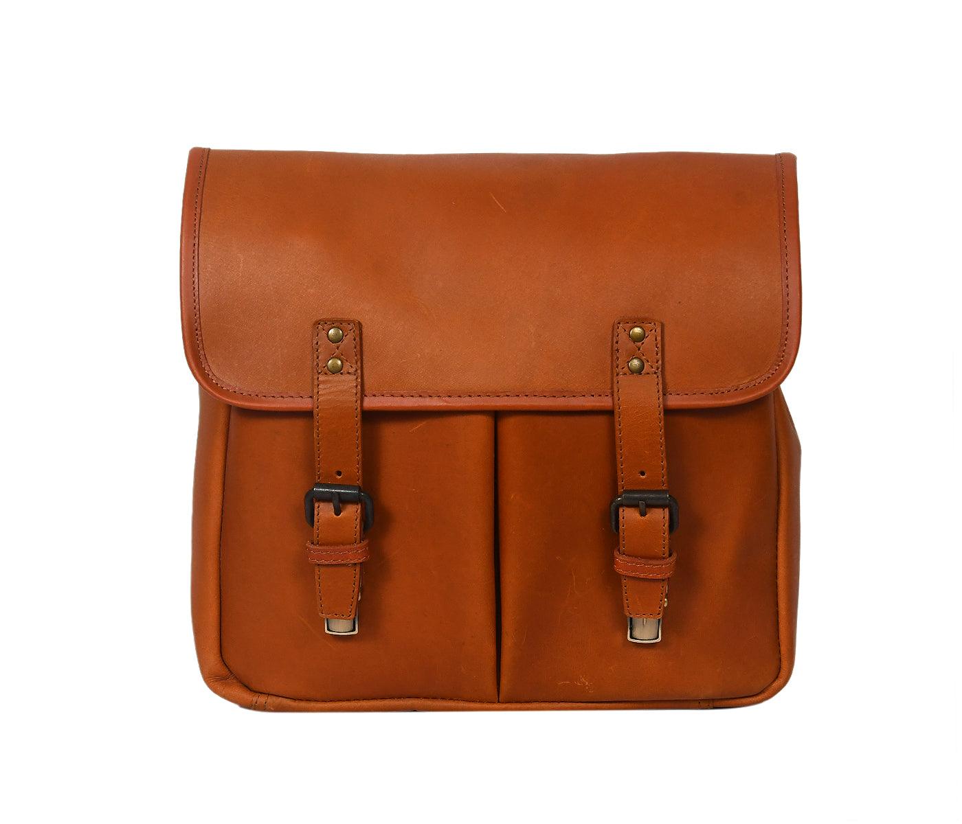  Leather Camera Bag | Adjustable Strap | Leather Bag Leather Cross body bag - INDIA