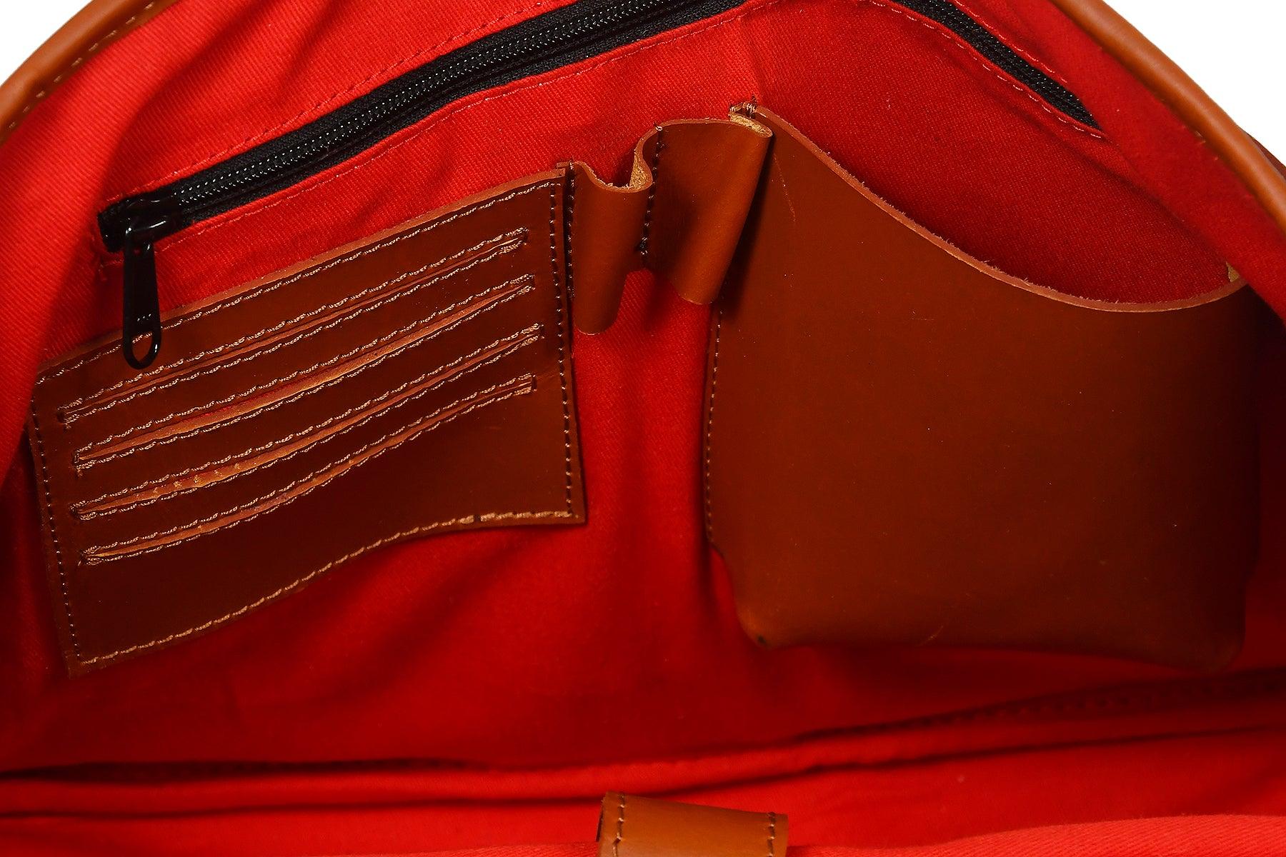  Leather bag for man | Waterproof Messenger Bag| cross body | Adjustable Strap Bag for Men - INDIA