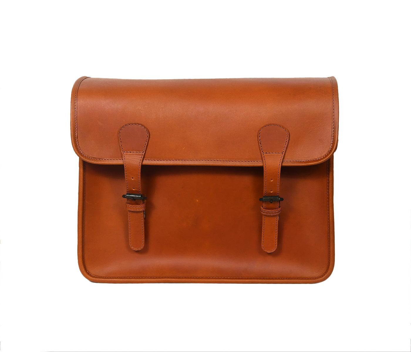  Leather Shoulder Messenger Laptop Bag | Travel Bag For Men - INDIA