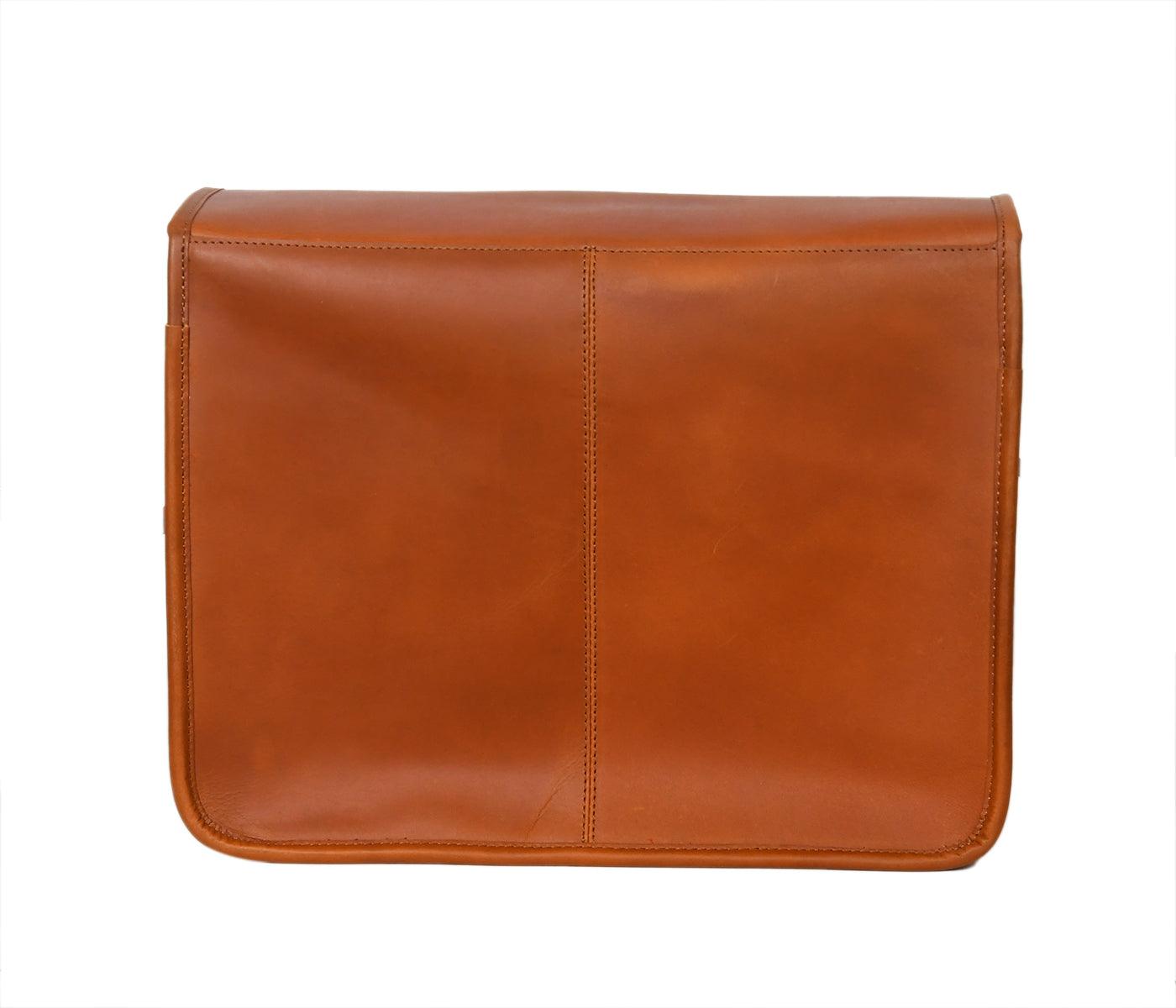  Leather Shoulder Messenger Laptop Bag | Travel Bag For Men - INDIA