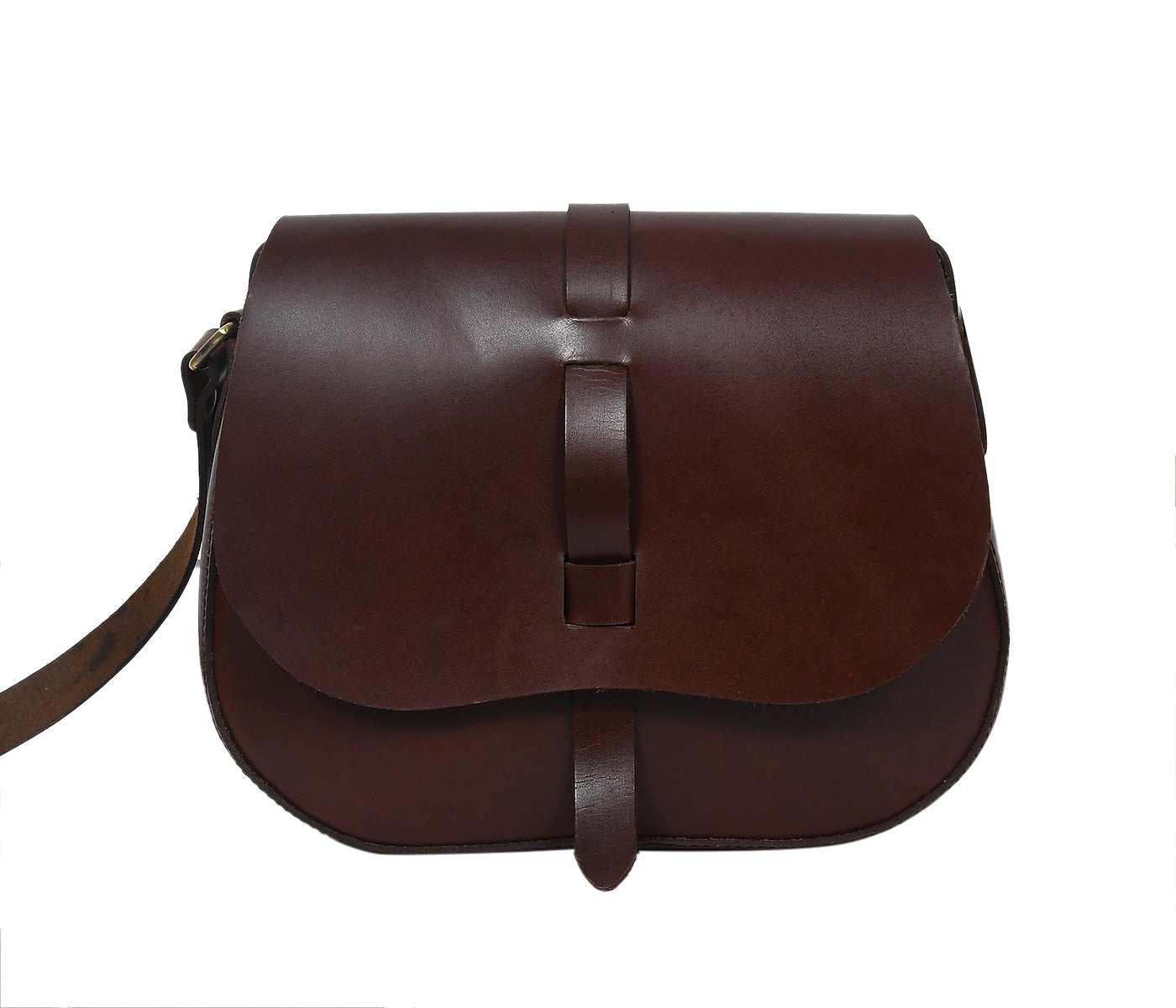  Latest Brown Leather Sling Bag  Stylish and Versatile. - INDIA