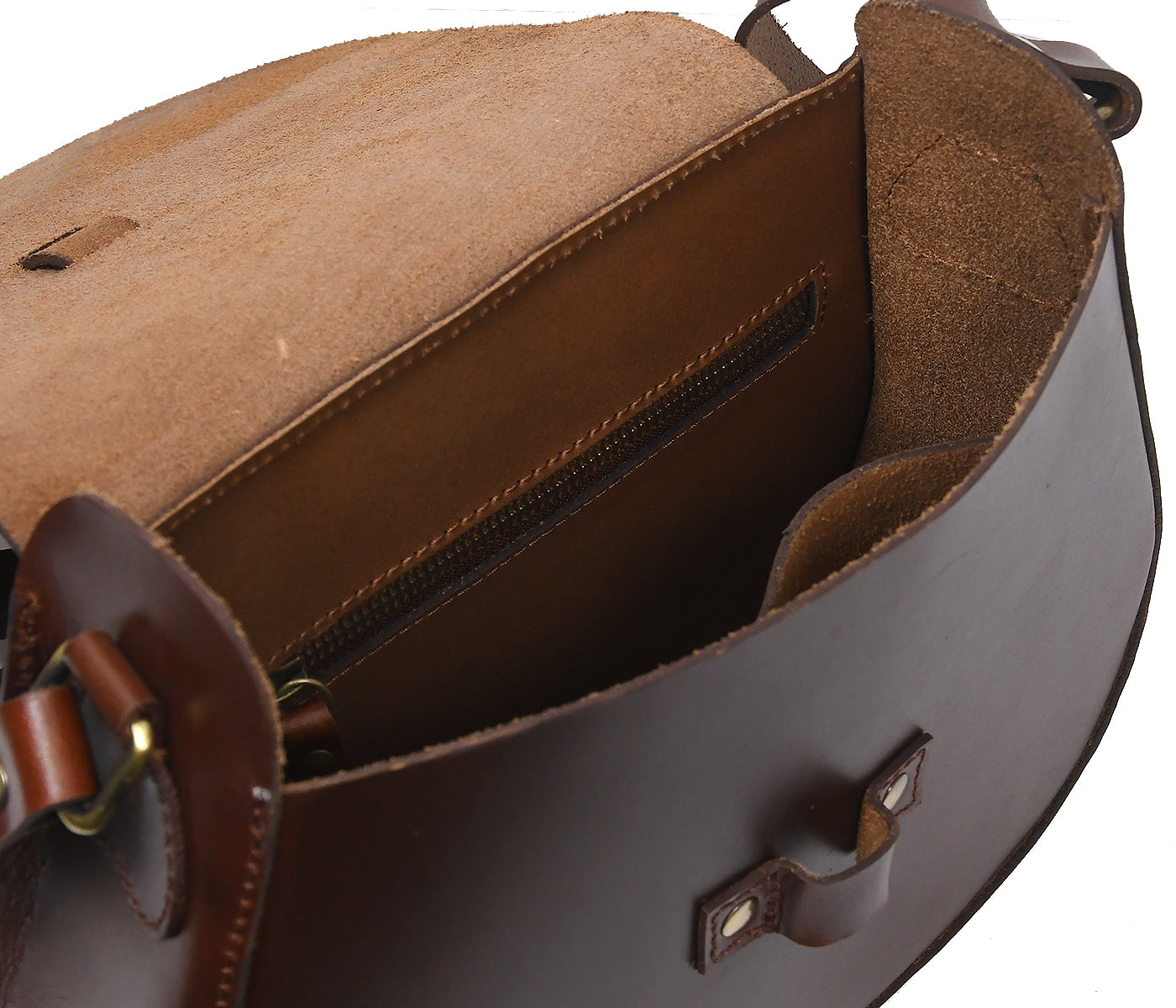  Latest Brown Leather Sling Bag  Stylish and Versatile. - INDIA