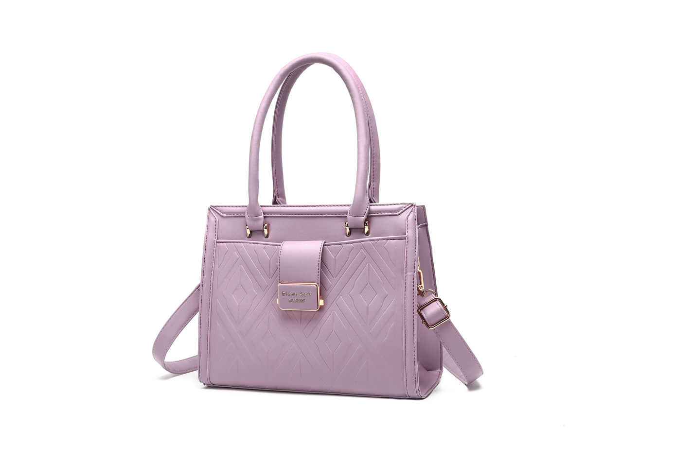 Stylish Synthetic Mauve Bag  Elegant & Versatile Handbag for Any Event,ART:-DK-2003